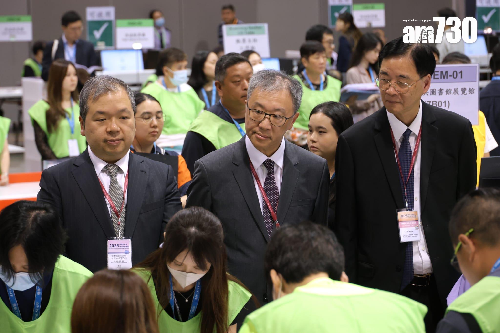 選舉委員會界別分組補選今日(7日)舉行。(林俊源攝)
