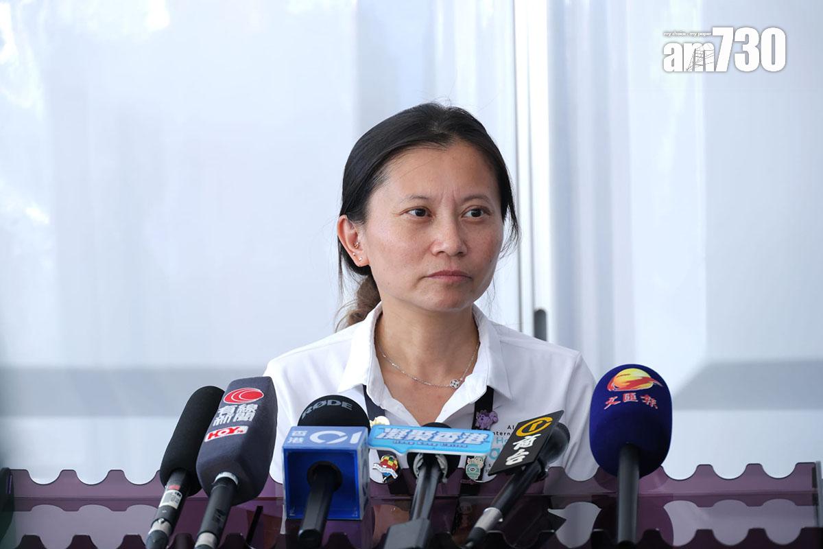 陳佩君表示一直有與政府磋商,強調努力爭取符合政府的要求,讓市民乘坐熱氣球。(林俊源攝)