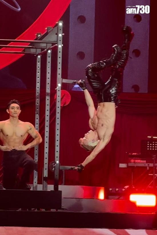 關智斌演唱會尾場發生意外。 (娛樂組攝)