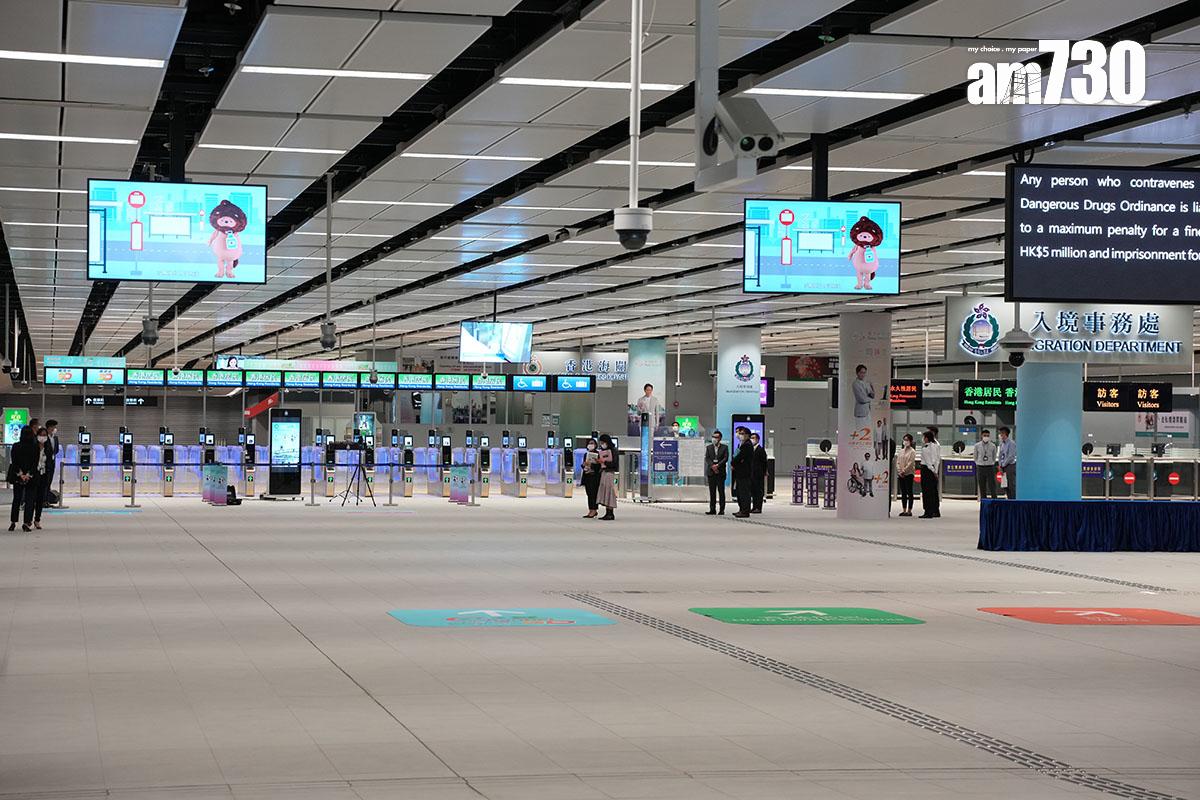 不少港人北上都會取道香園圍管制站。(資料圖片)