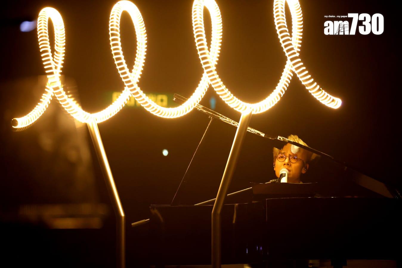 林家謙唱《普渡眾生》。(林俊源攝)