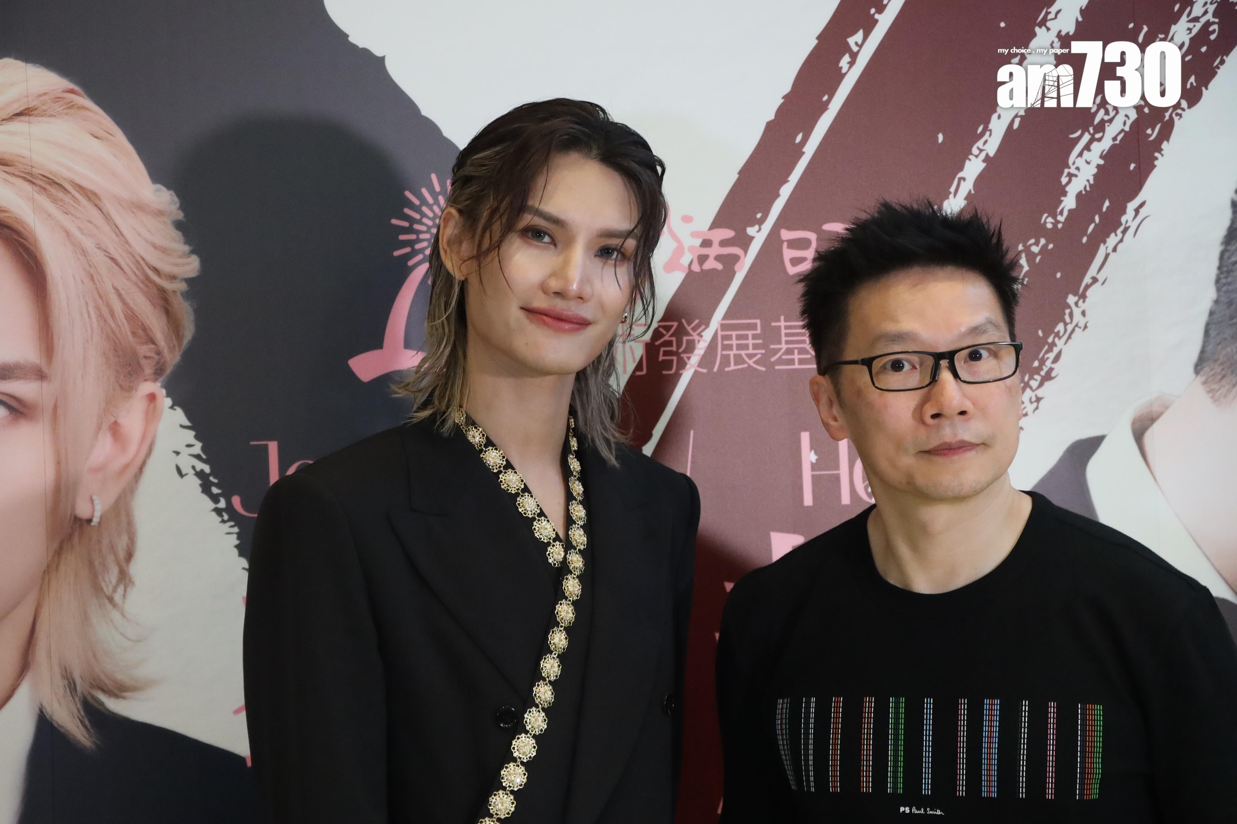 李駿傑Jeremy和趙增熹首次合作,兩人惺惺相惜。(娛樂組攝)