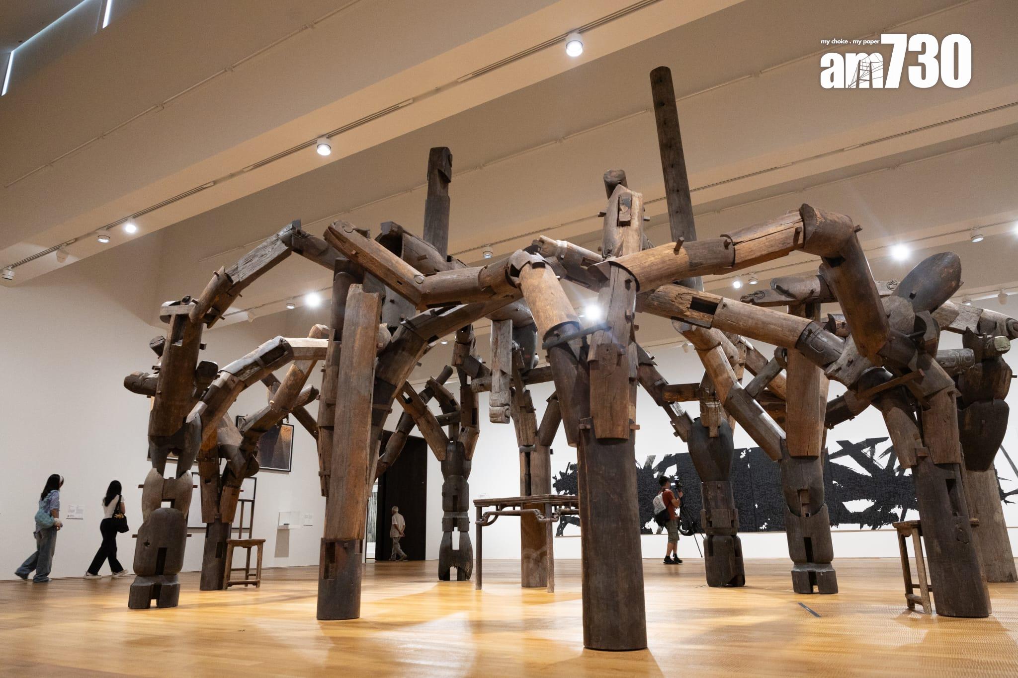 M+希克藏品第三回展覽「M+希克藏品:心靈圖景」現已向公眾開放(蘇文傑攝)