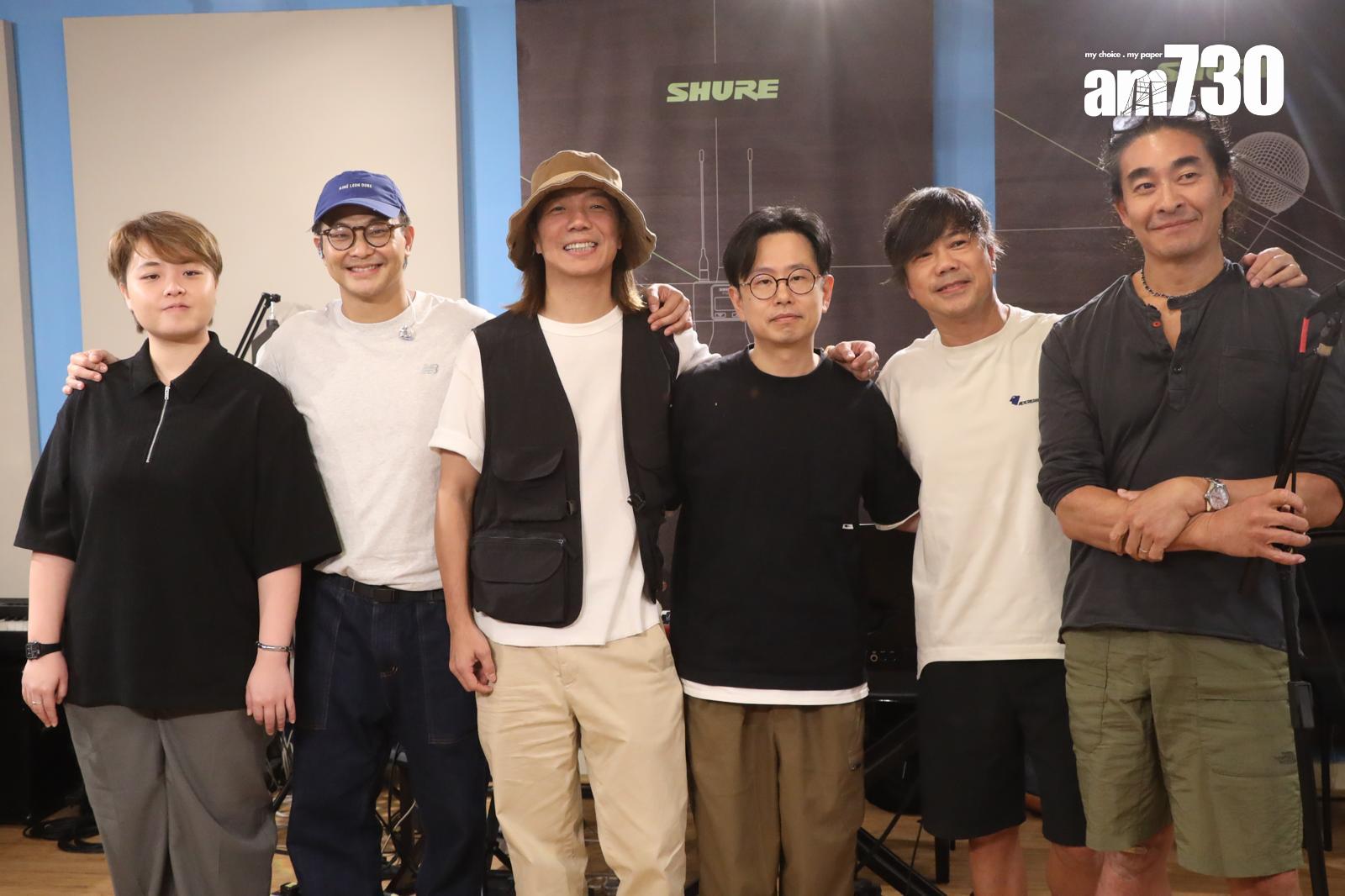 RubberBand為10月展開的世界巡唱綵排。(娛樂組攝)