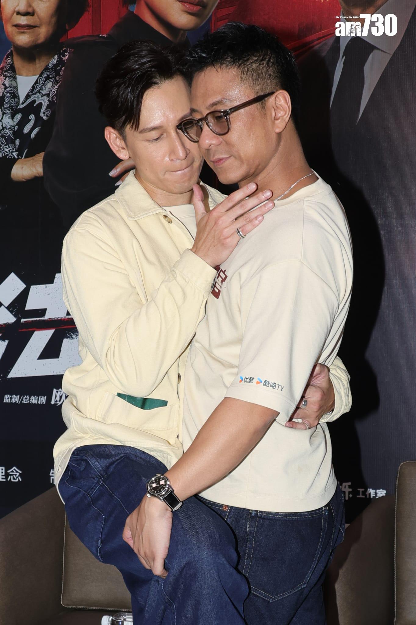 朱栢康和駱振偉不抗拒拍BL題材。(吳康琦攝)