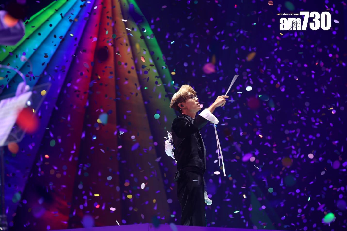 林家謙10場《White Summer》紅館演唱會圓滿結束。(林俊源攝)