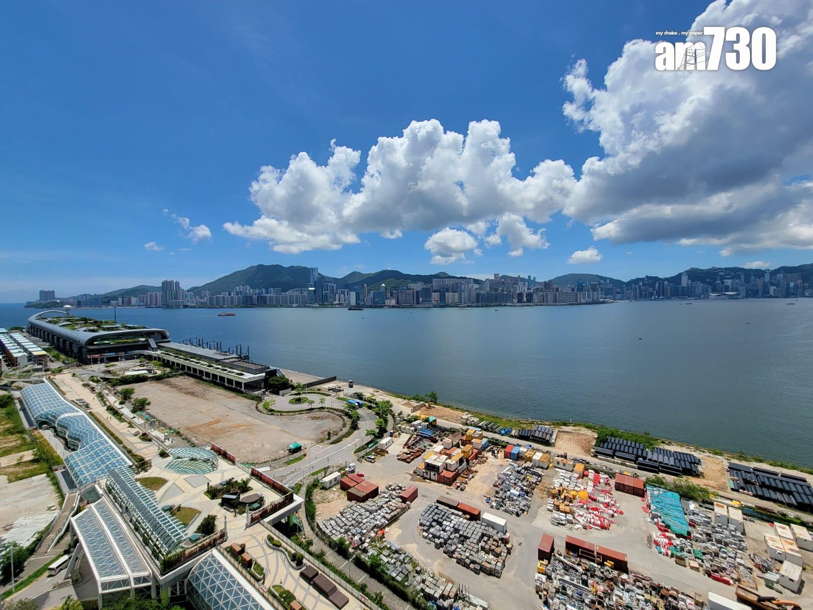 柏蔚森示範單位|385呎交樓標準兩房 前迎維港海景(多圖有片)|啟德新盤