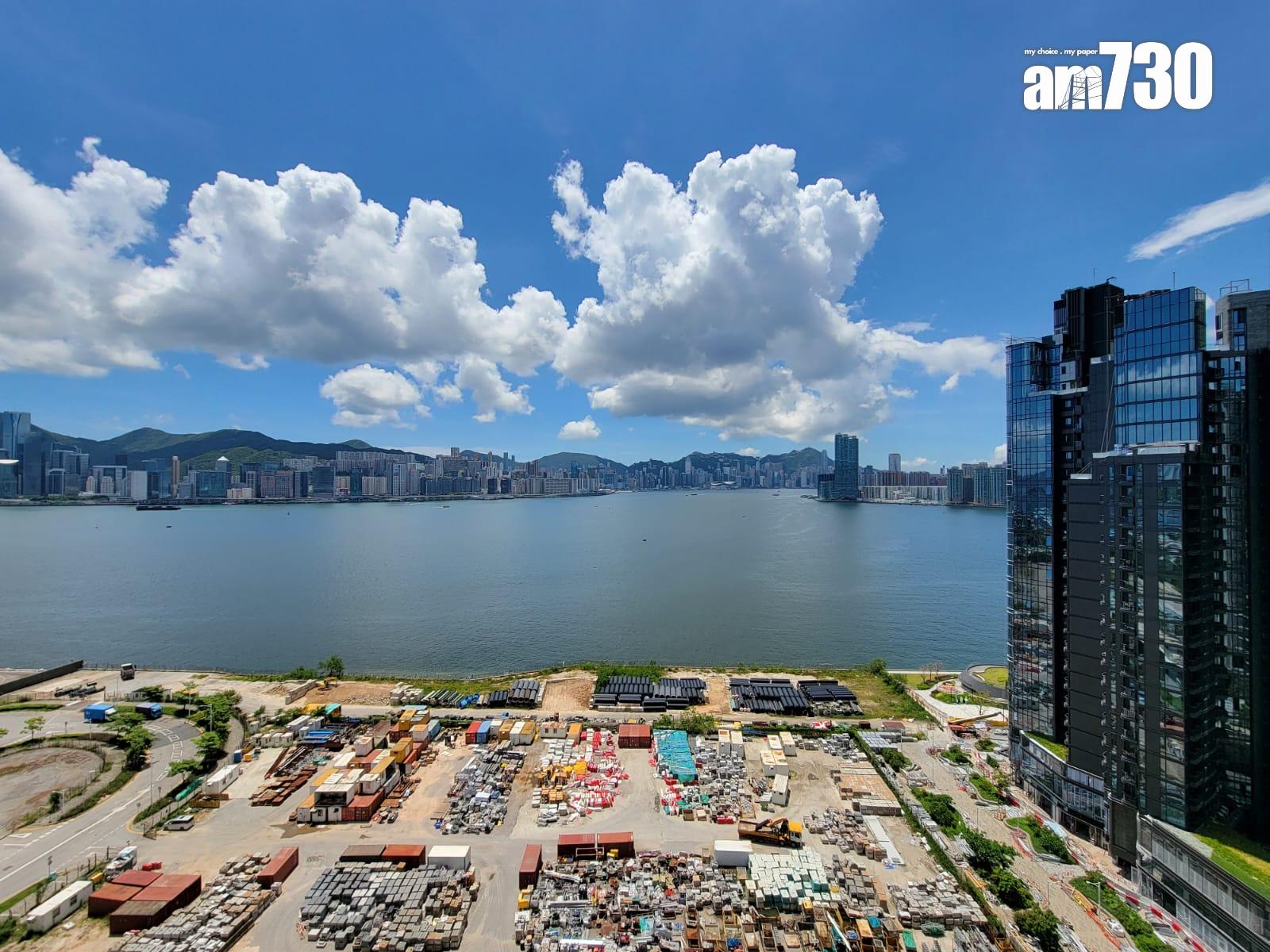 柏蔚森示範單位|385呎交樓標準兩房 前迎維港海景(多圖有片)|啟德新盤