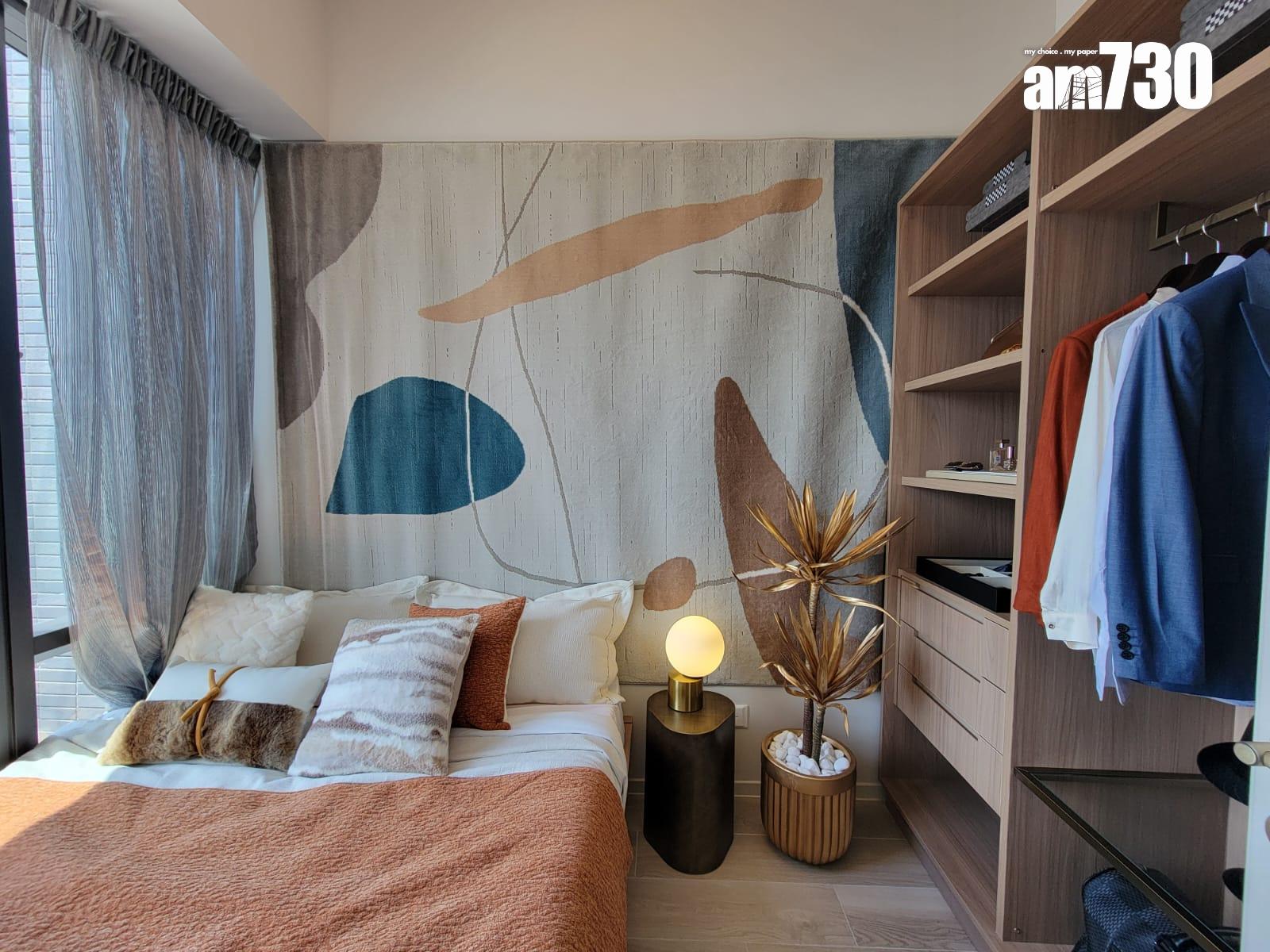 柏蔚森示範單位|385呎交樓標準兩房 前迎維港海景(多圖有片)|啟德新盤