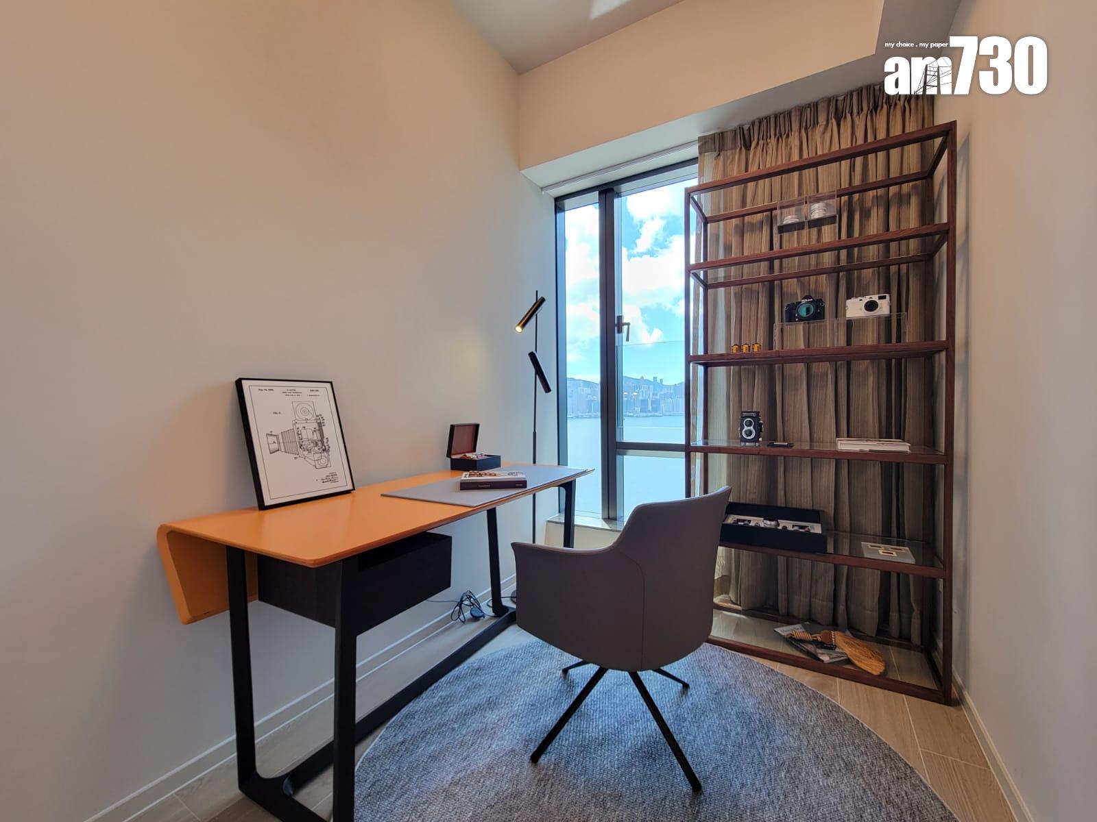 柏蔚森示範單位|385呎交樓標準兩房 前迎維港海景(多圖有片)|啟德新盤