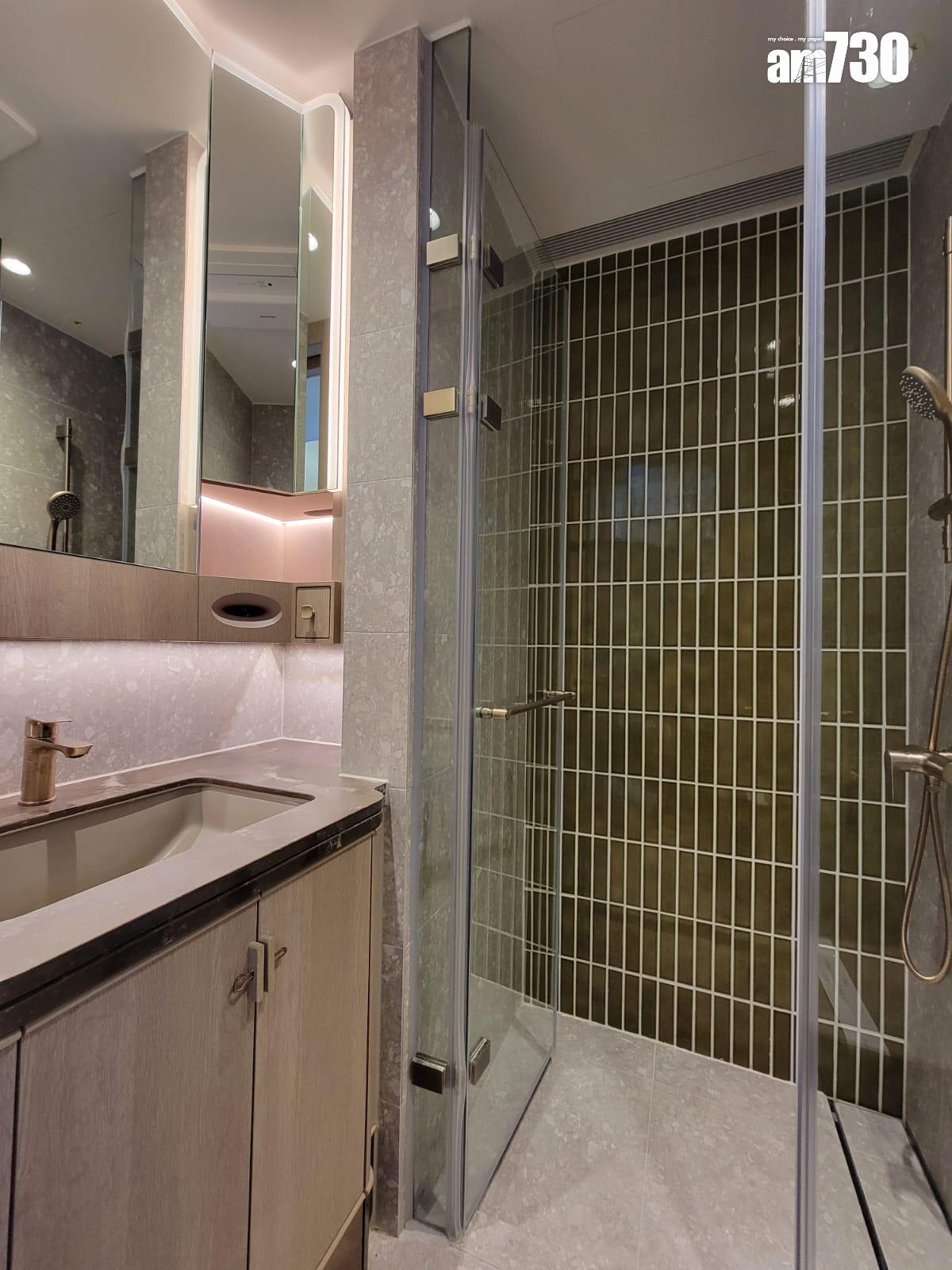 柏蔚森示範單位|385呎交樓標準兩房 前迎維港海景(多圖有片)|啟德新盤