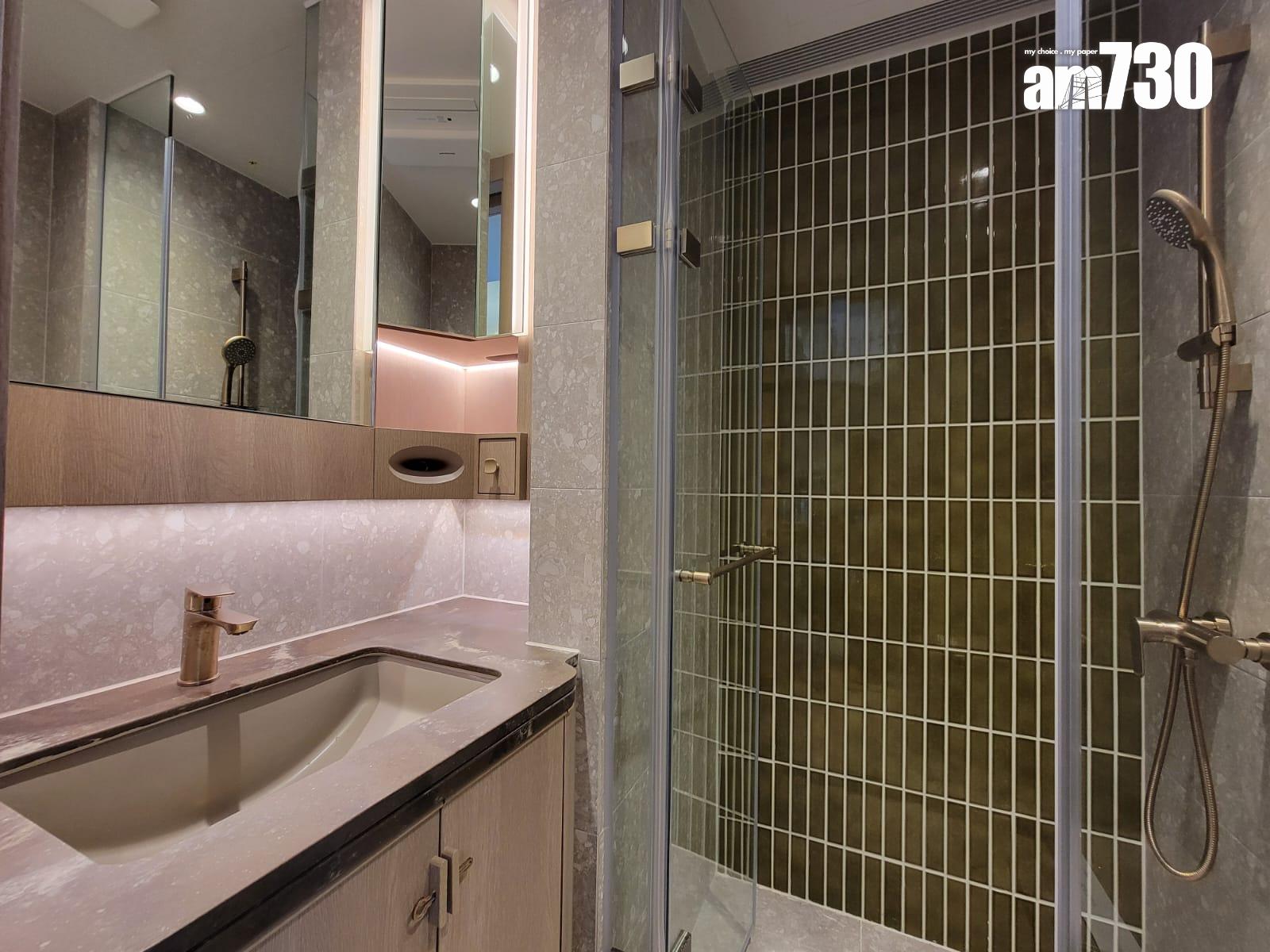 柏蔚森示範單位|385呎交樓標準兩房 前迎維港海景(多圖有片)|啟德新盤