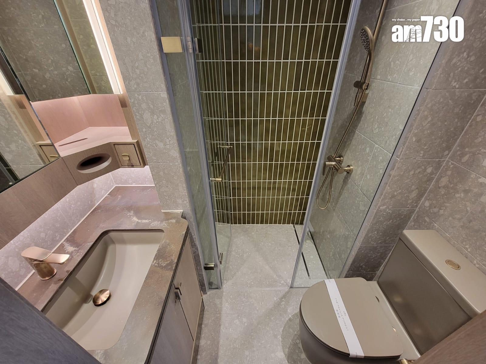 柏蔚森示範單位|385呎交樓標準兩房 前迎維港海景(多圖有片)|啟德新盤