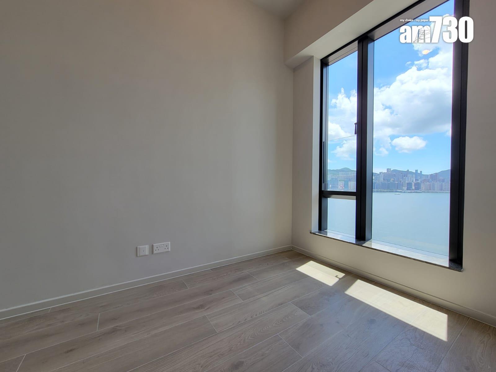 柏蔚森示範單位|385呎交樓標準兩房 前迎維港海景(多圖有片)|啟德新盤