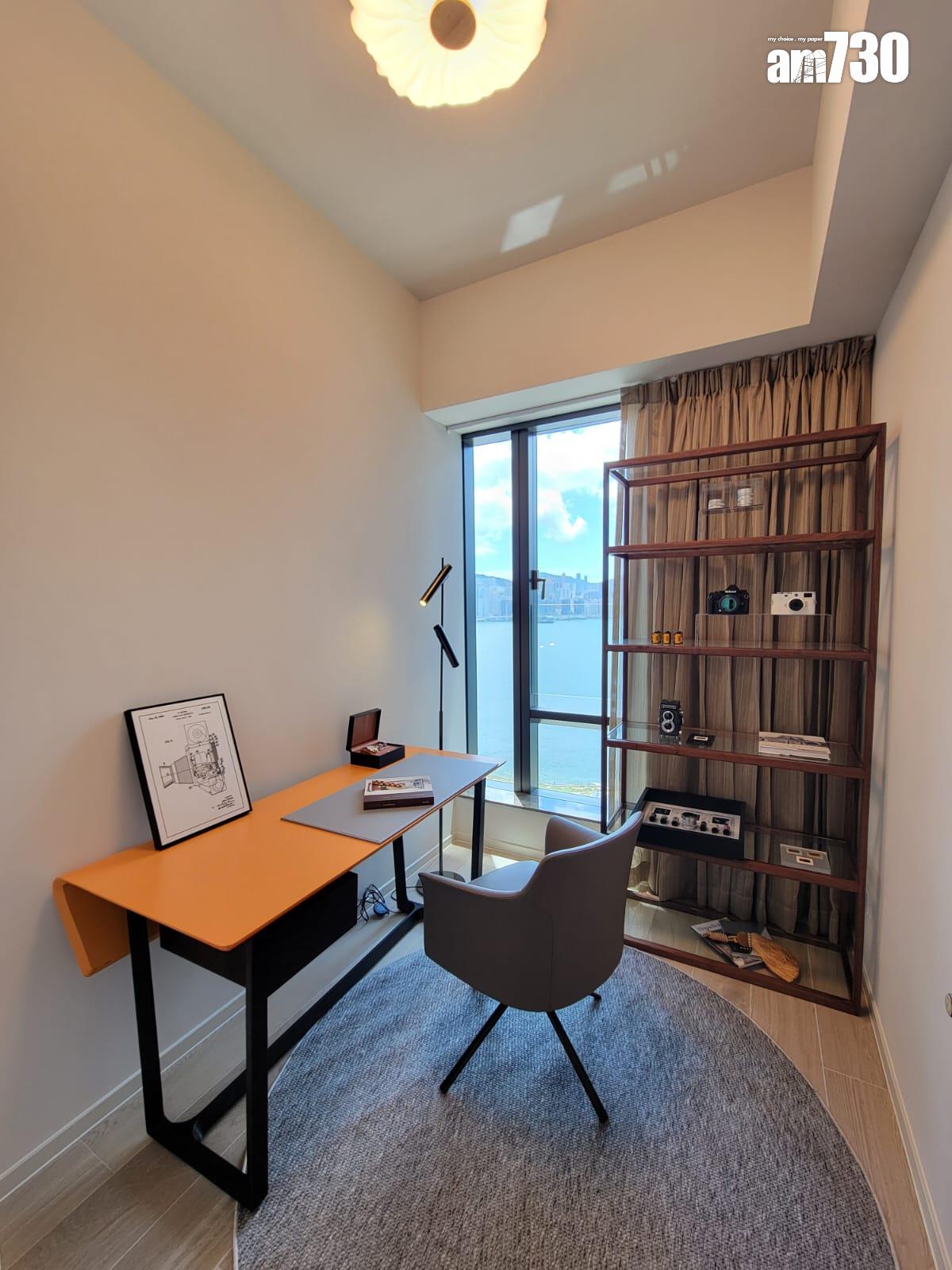 柏蔚森示範單位|385呎交樓標準兩房 前迎維港海景(多圖有片)|啟德新盤