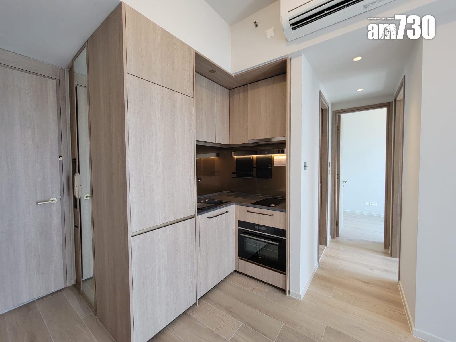 柏蔚森示範單位|385呎交樓標準兩房 前迎維港海景(多圖有片)|啟德新盤