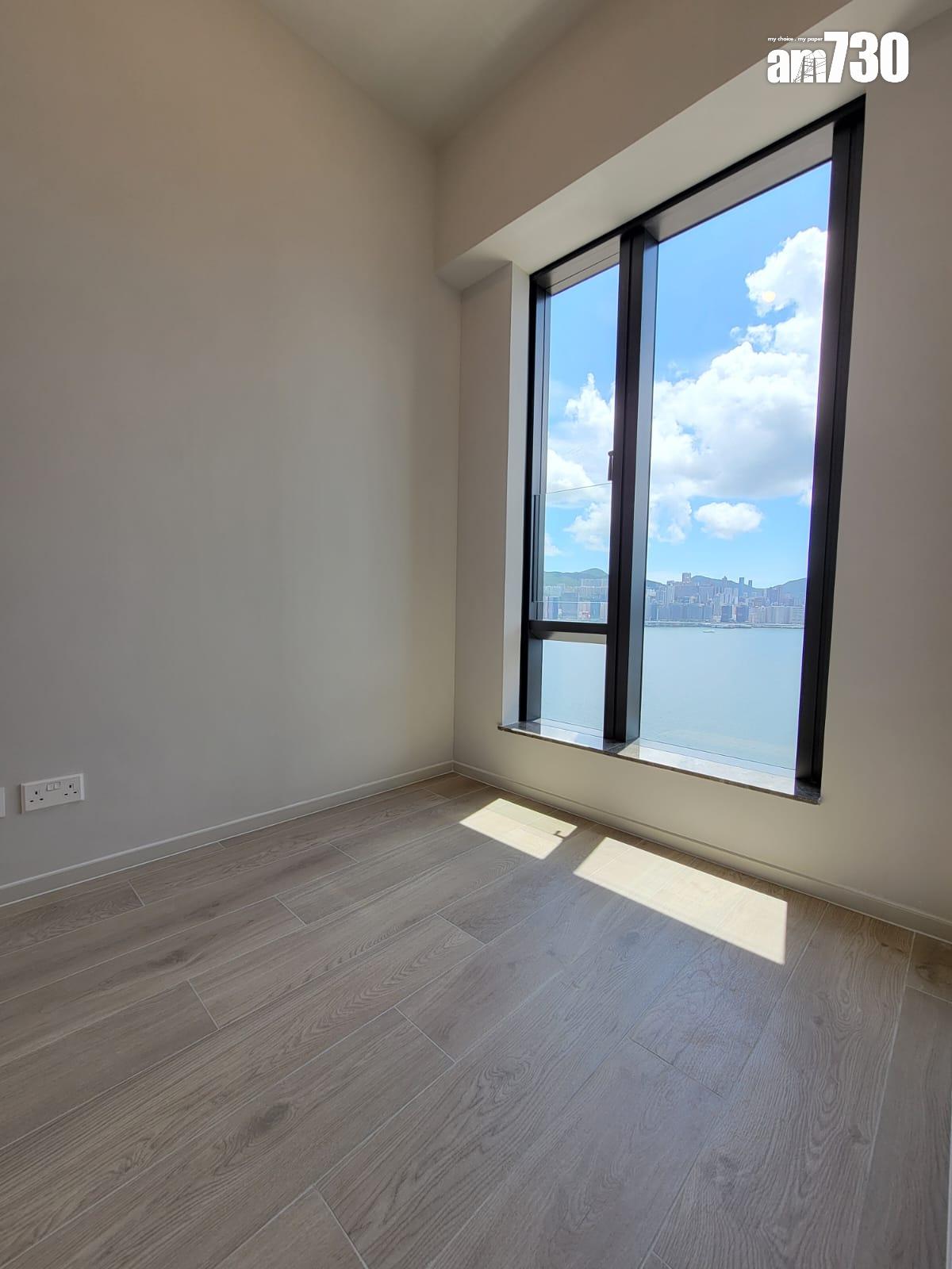 柏蔚森示範單位|385呎交樓標準兩房 前迎維港海景(多圖有片)|啟德新盤