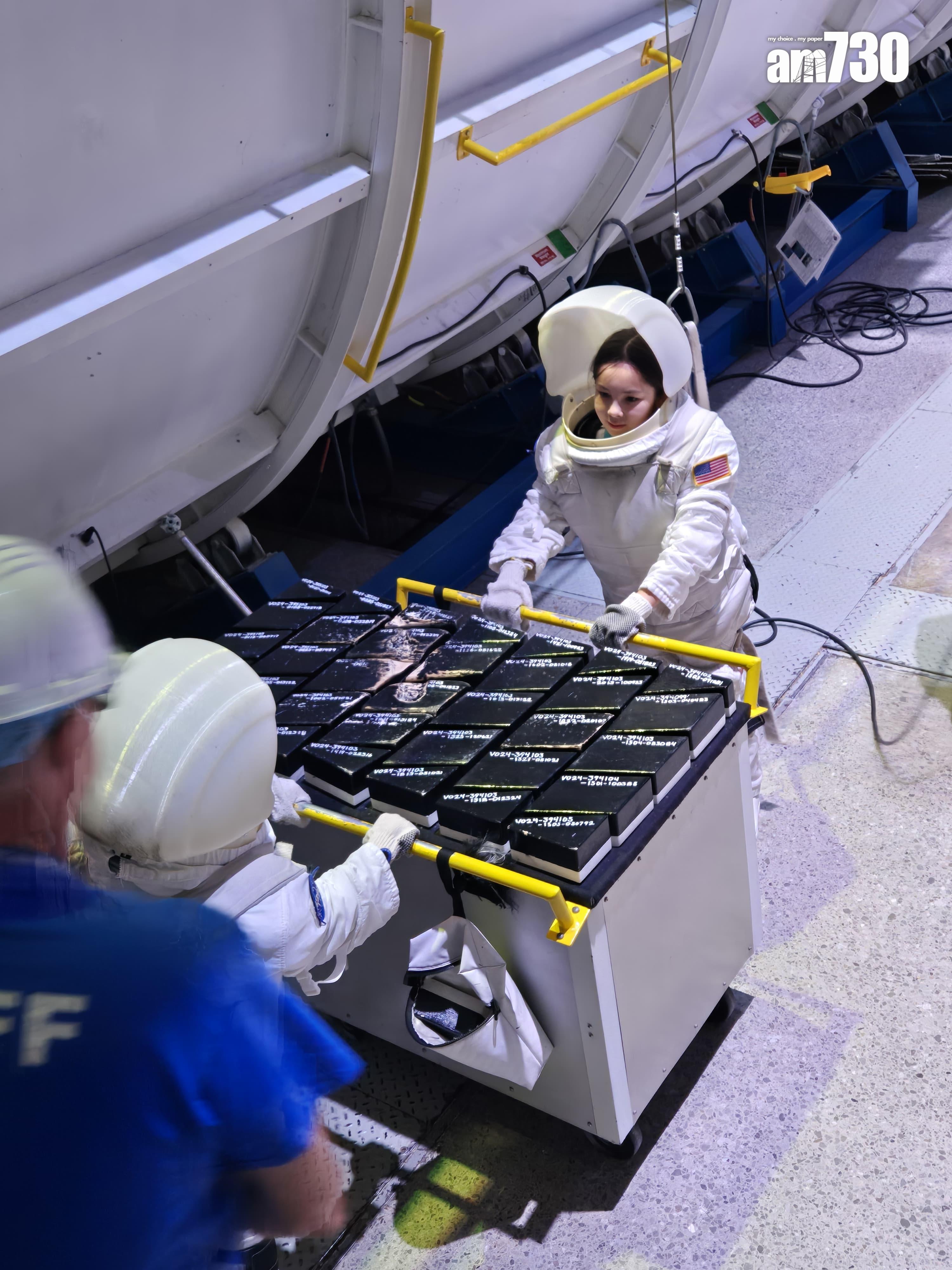 她們亦要進行模擬太空任務。(受訪者提供)