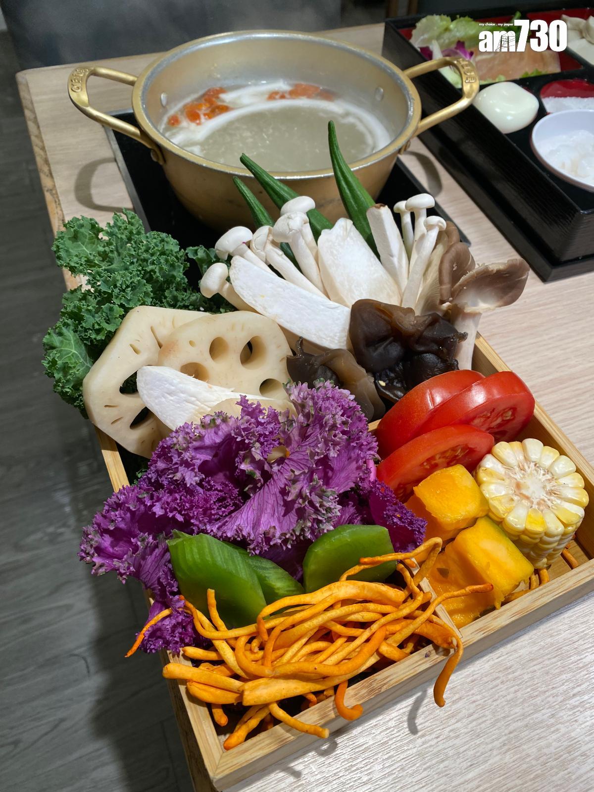 蔬菜及菇菌款式多。