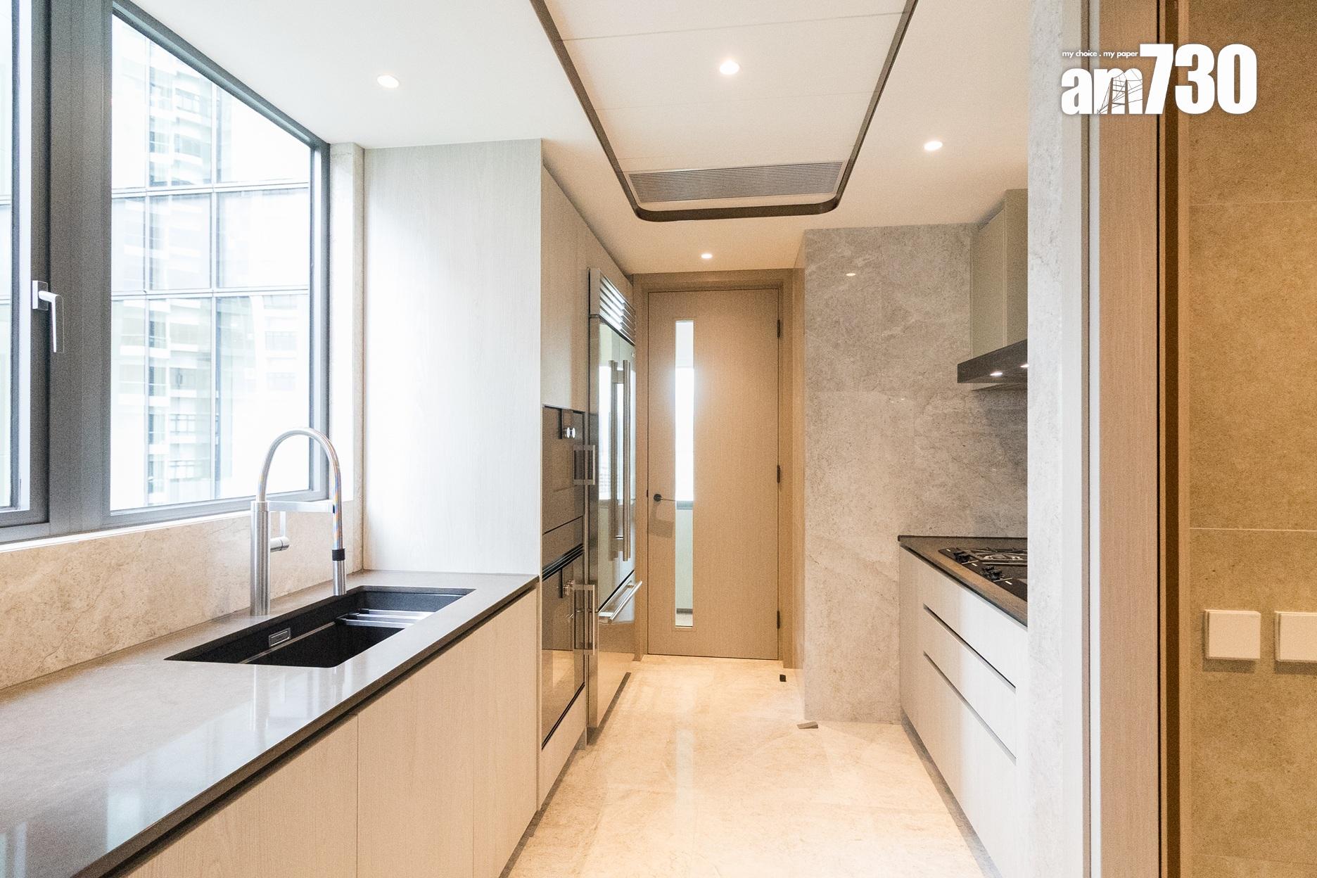 峻譽.渣甸山示範單位|1679及1684呎現樓四房 廳房全享維港海景 走廊罕見設計(多圖有片)|豪宅新盤