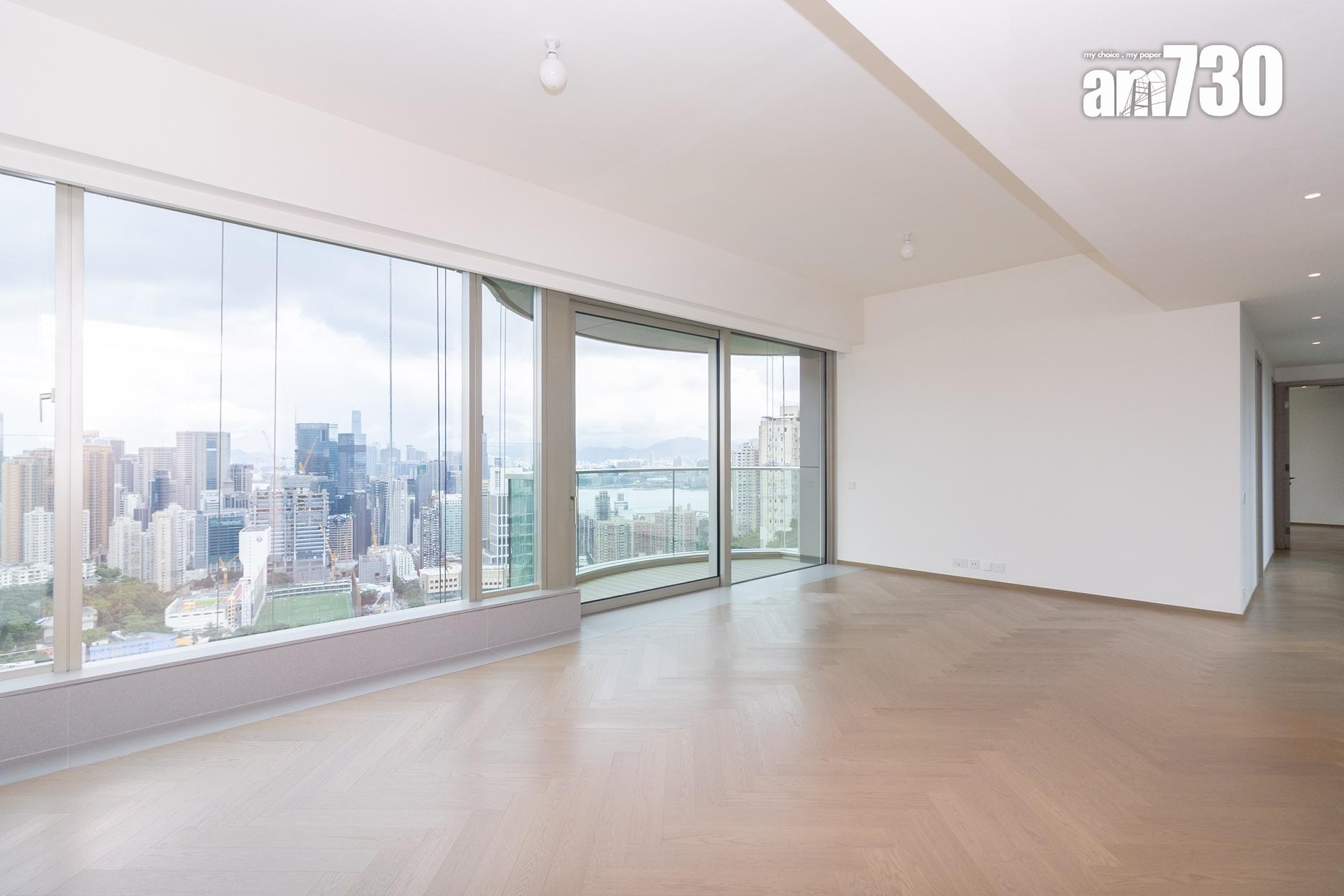 峻譽.渣甸山示範單位|1679及1684呎現樓四房 廳房全享維港海景 走廊罕見設計(多圖有片)|豪宅新盤