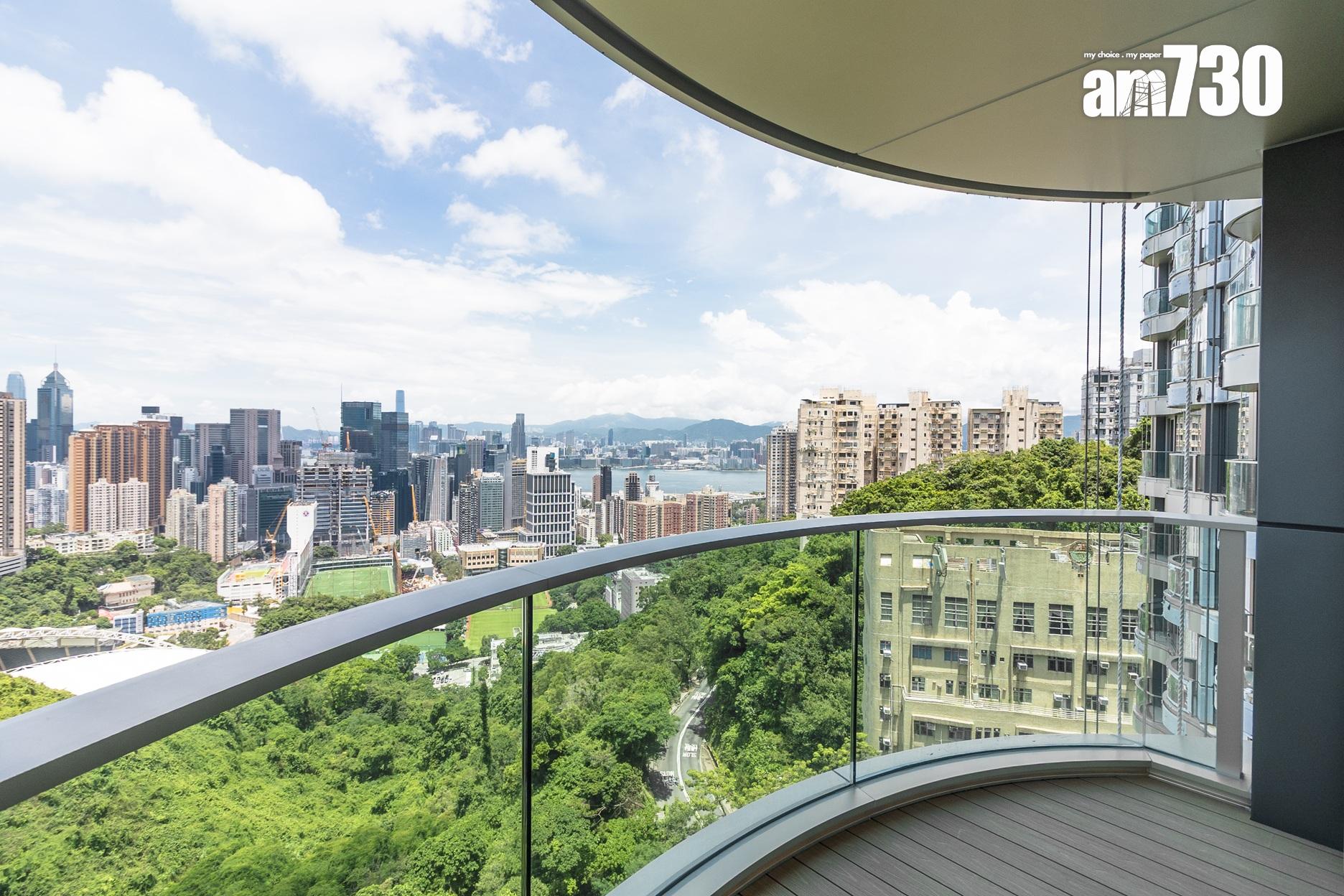 峻譽.渣甸山示範單位|1679及1684呎現樓四房 廳房全享維港海景 走廊罕見設計(多圖有片)|豪宅新盤