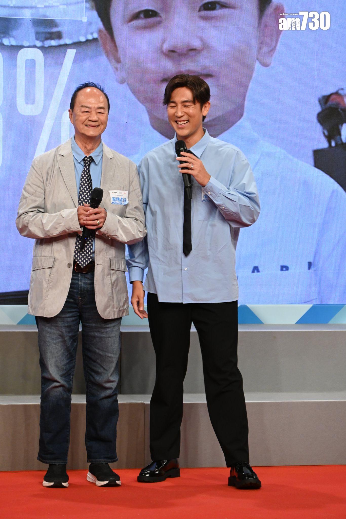 狄龍譚俊彥兩父子的相處幾搞笑。(娛樂組攝)