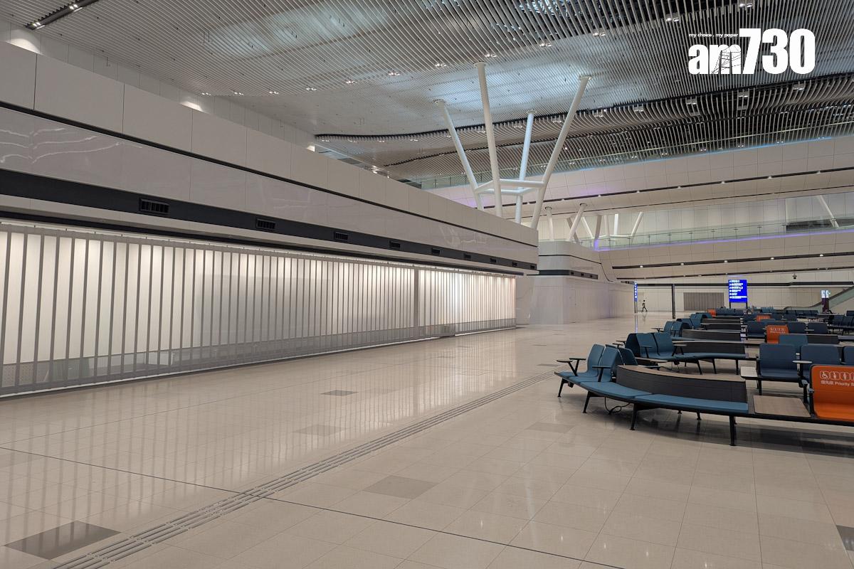 新二號客運大樓2025年9月起分階段啟用。(羅庸軒攝)