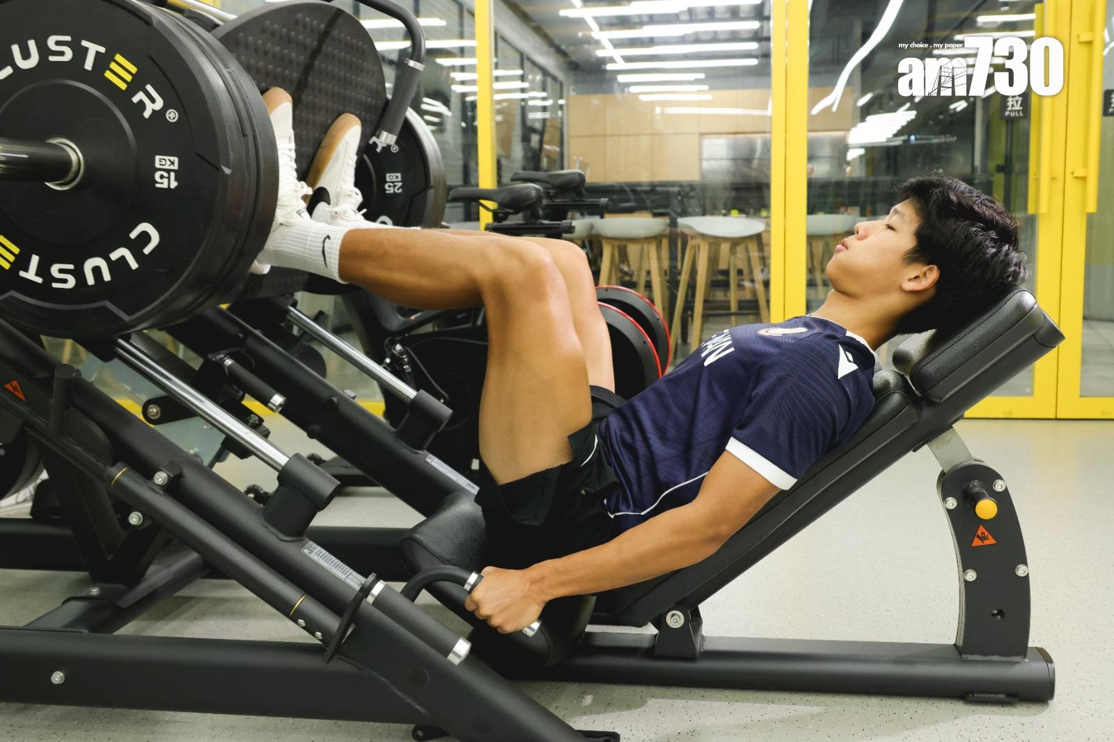 周子謙認為「踢波好更加要識做好人」。(吳康琦攝)