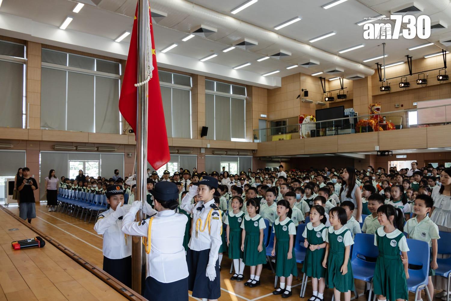 全港中小學今日(1日)開學。(周令知攝)