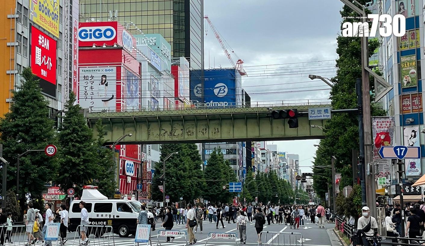 搶眼的全棟紅色外牆是GiGO的標誌。(《am730》記者攝)