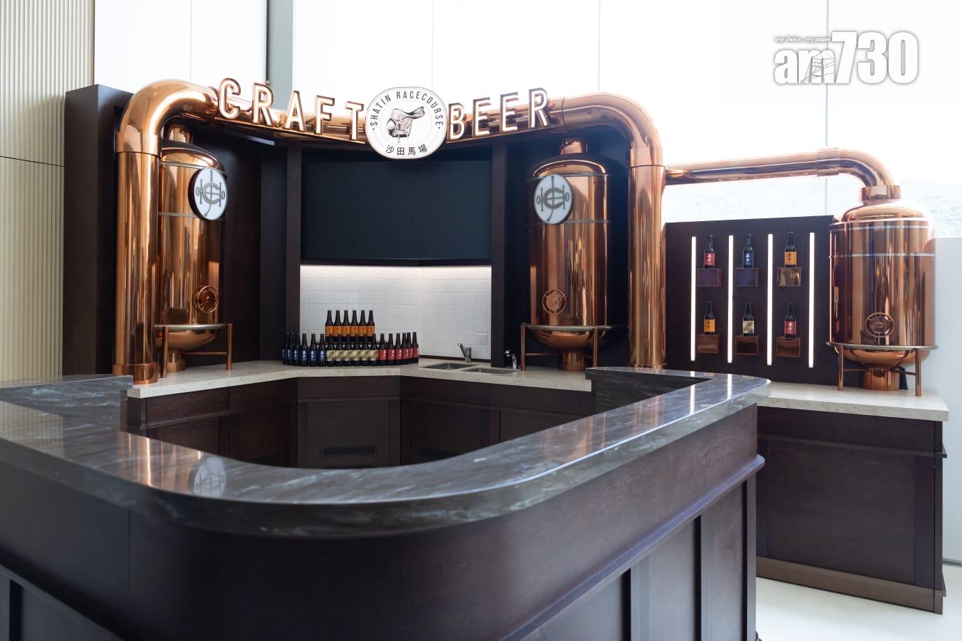 連薈作為沙田馬場第二個進場樞,二樓及三樓設有本地熱門品牌的快閃店出售食物及飲品。(蘇文傑攝)