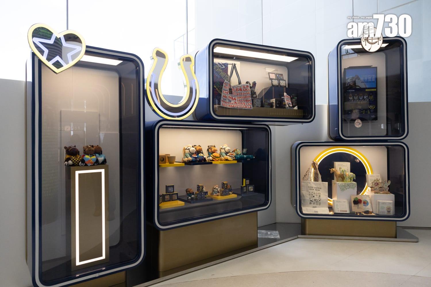 連薈作為沙田馬場第二個進場樞,二樓及三樓設有本地熱門品牌的快閃店出售食物及飲品。(蘇文傑攝)