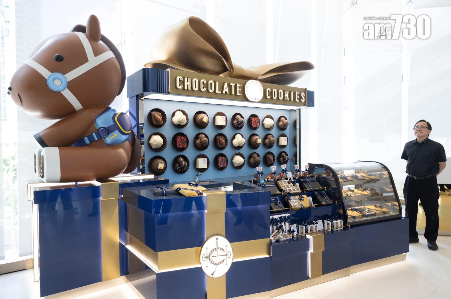 連薈作為沙田馬場第二個進場樞,二樓及三樓設有本地熱門品牌的快閃店出售食物及飲品。(蘇文傑攝)