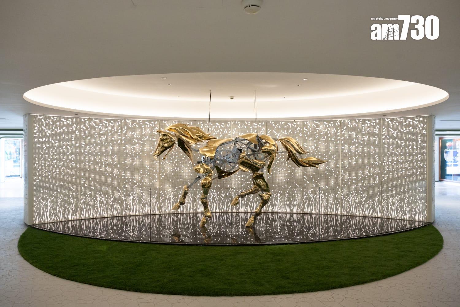 新設施之一「連薈」設不同打卡點。(蘇文傑攝)