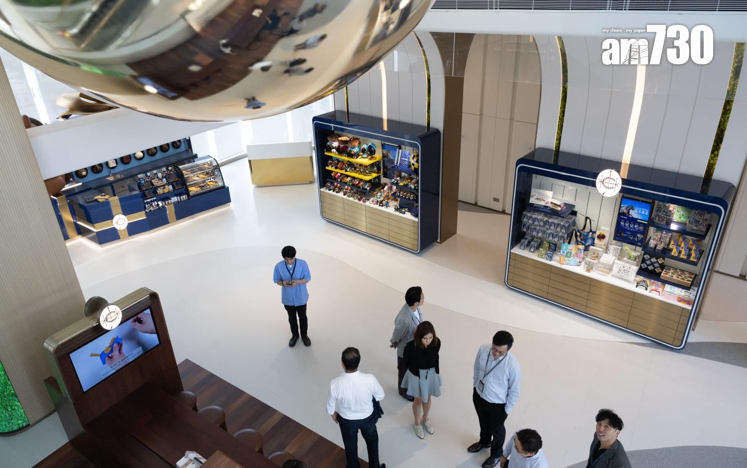 「連薈」二樓及三樓設有本地熱門品牌的快閃店出售食物及飲品。(蘇文傑攝)