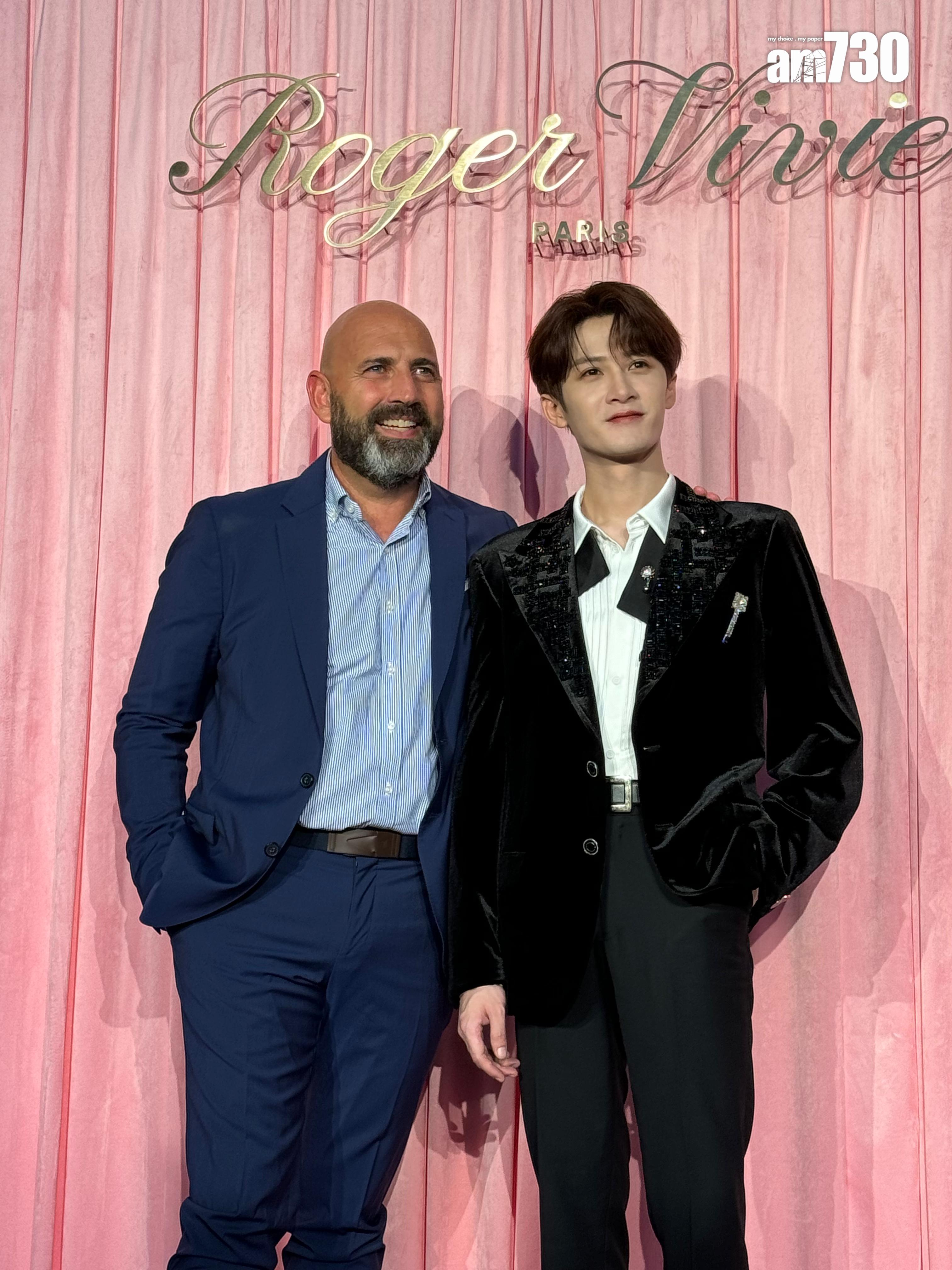 檀健次來港出席品牌活動,粉絲嗌爆商場。 (娛樂組攝)