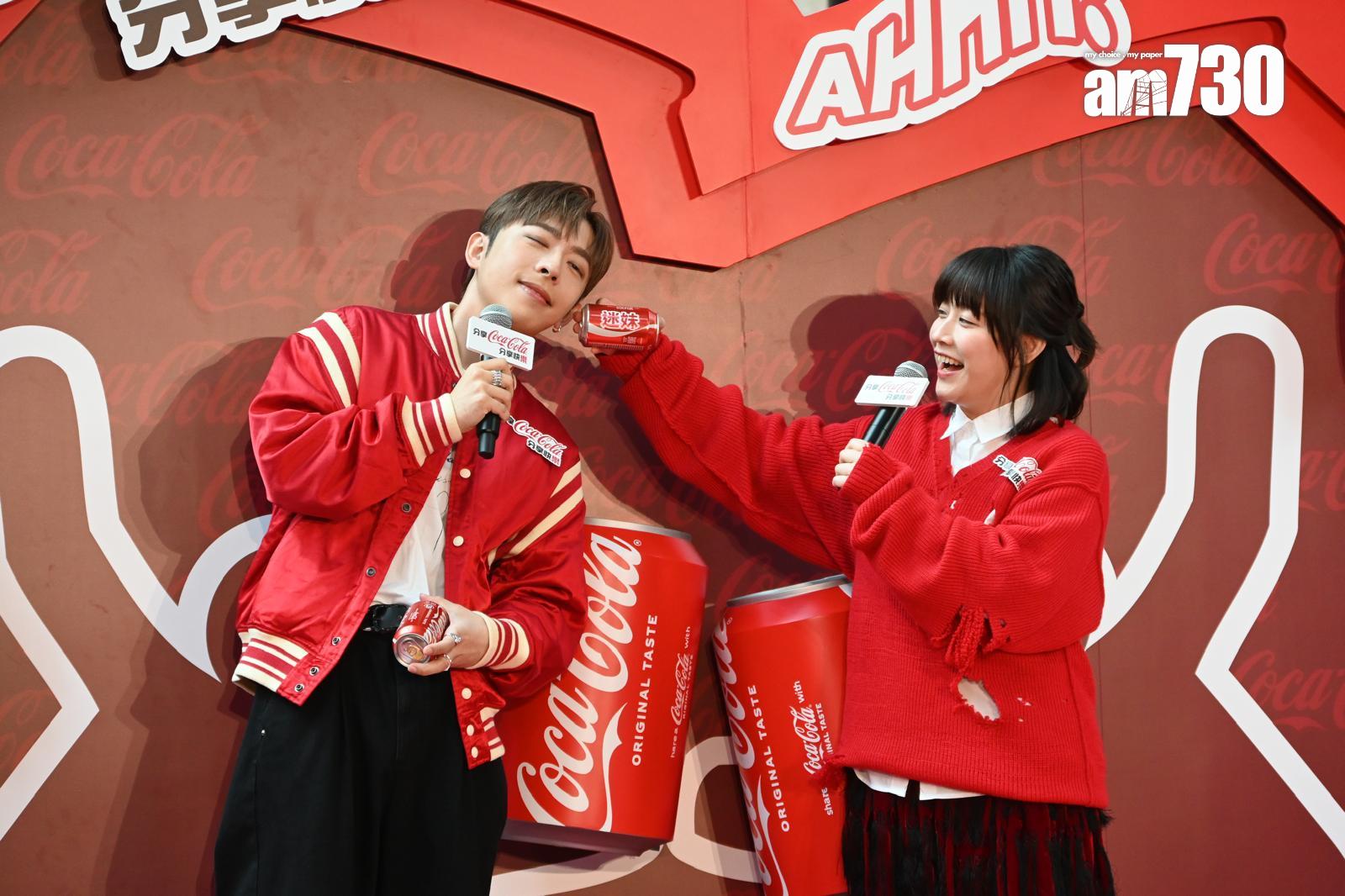 Edan與阿正一齊出席活動,笑料不斷。(娛樂組攝)