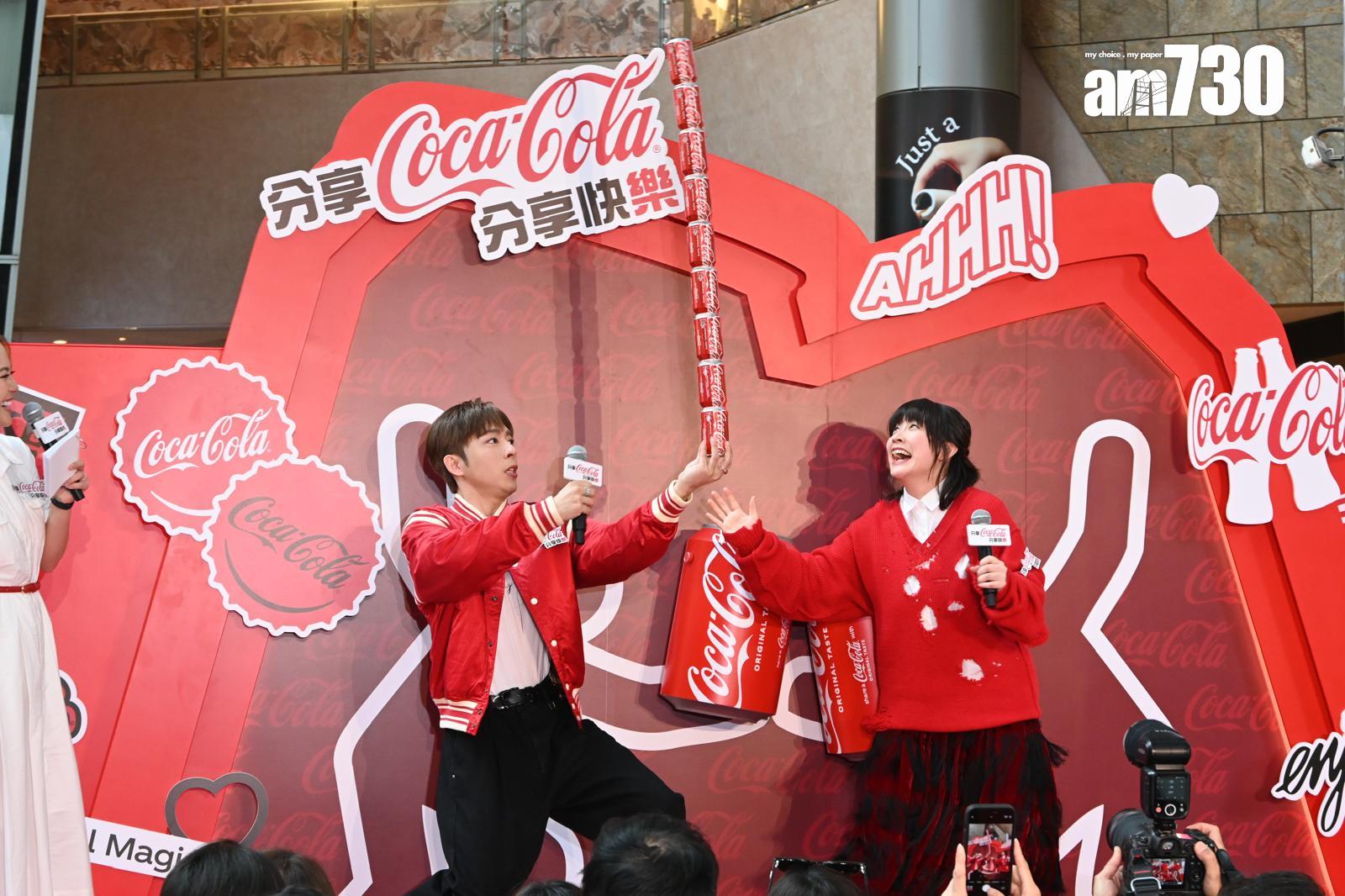 Edan與阿正以老Best身份出席活動。(娛樂組攝)