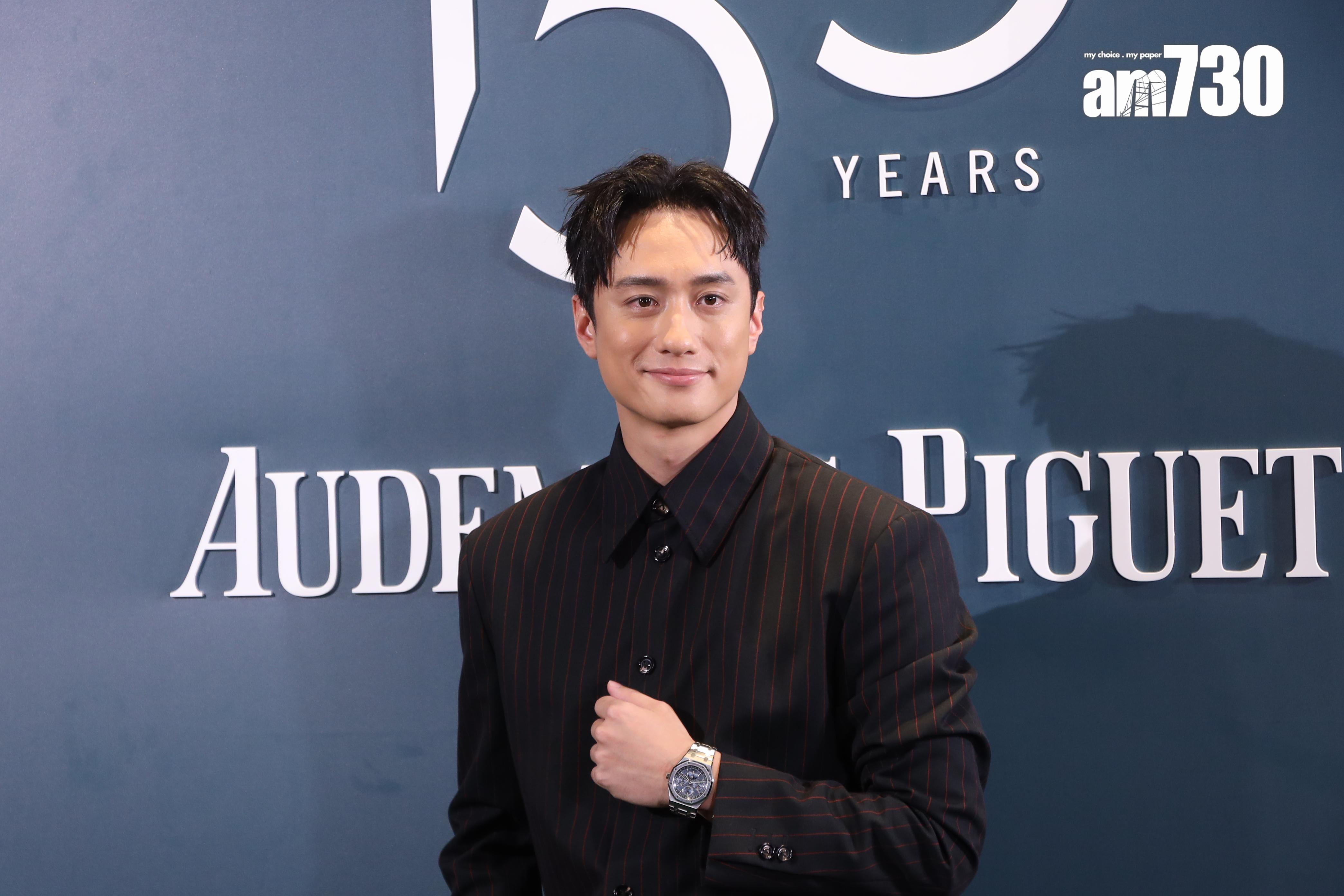 劉俊謙自言手上的腕錶非常貴重,夠俾首期。(娛樂組攝)