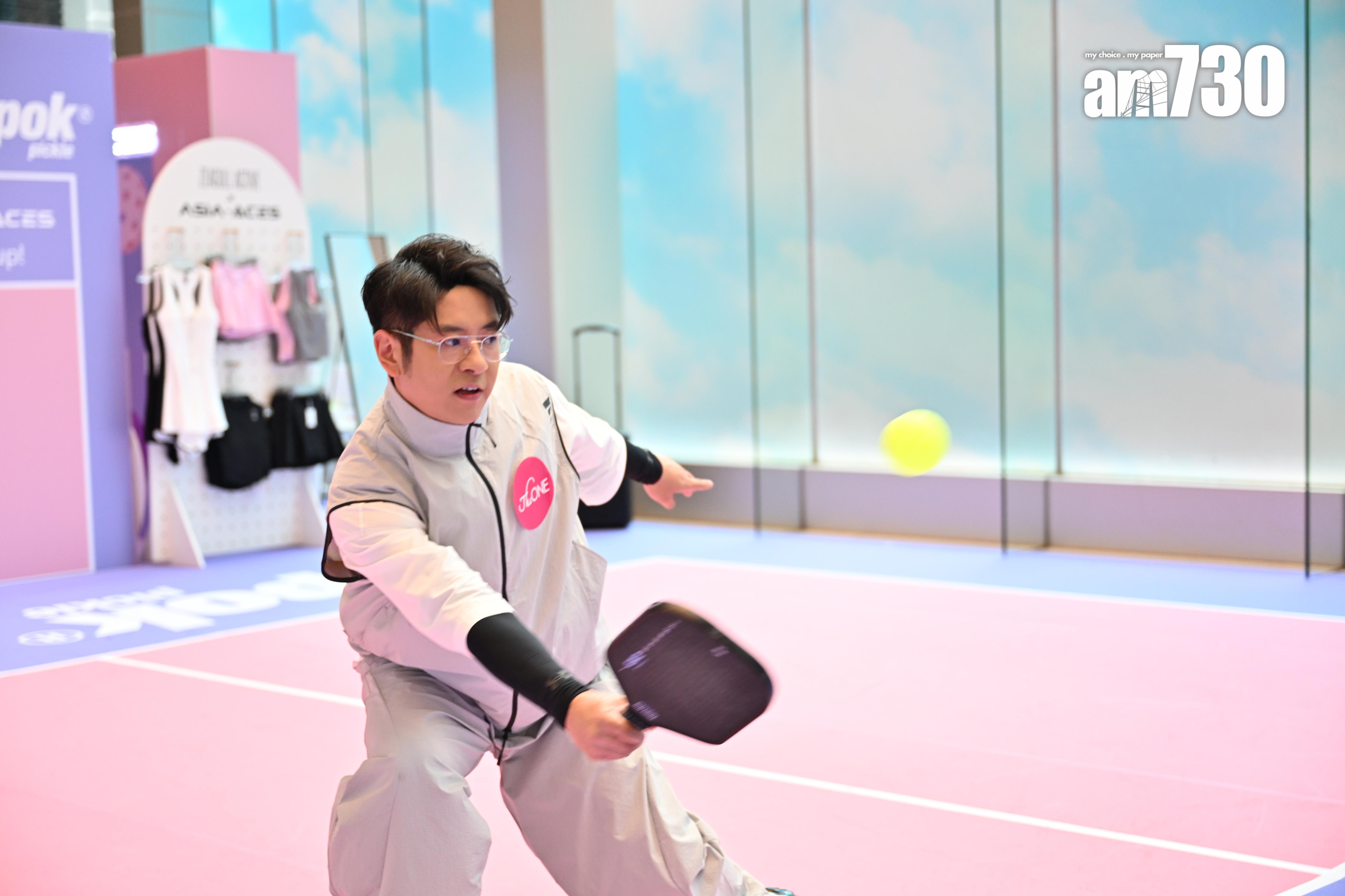 許廷鏗非常熱愛pickleball。