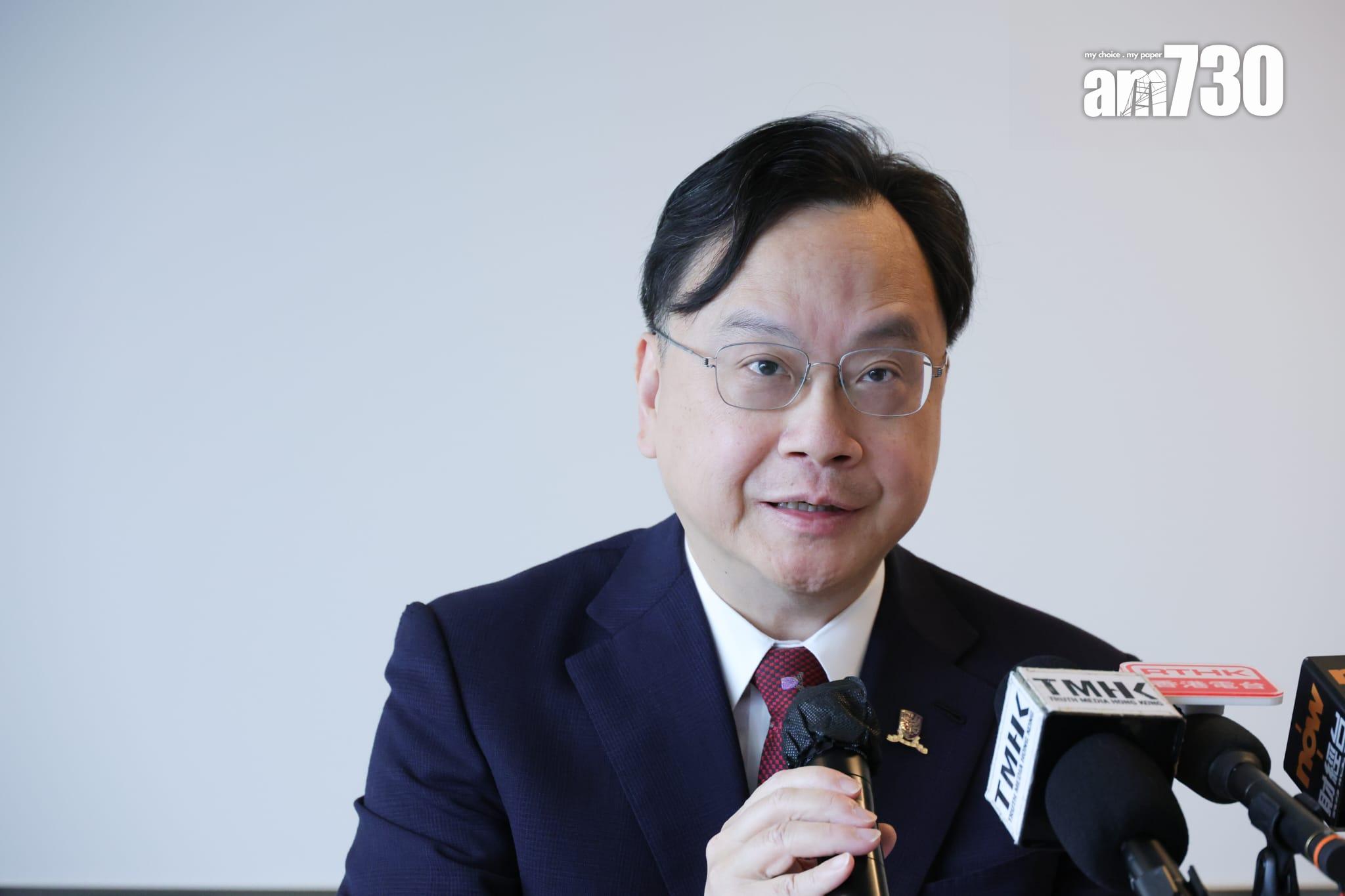 中大醫院董事會主席盧煜明。(吳康琦攝)