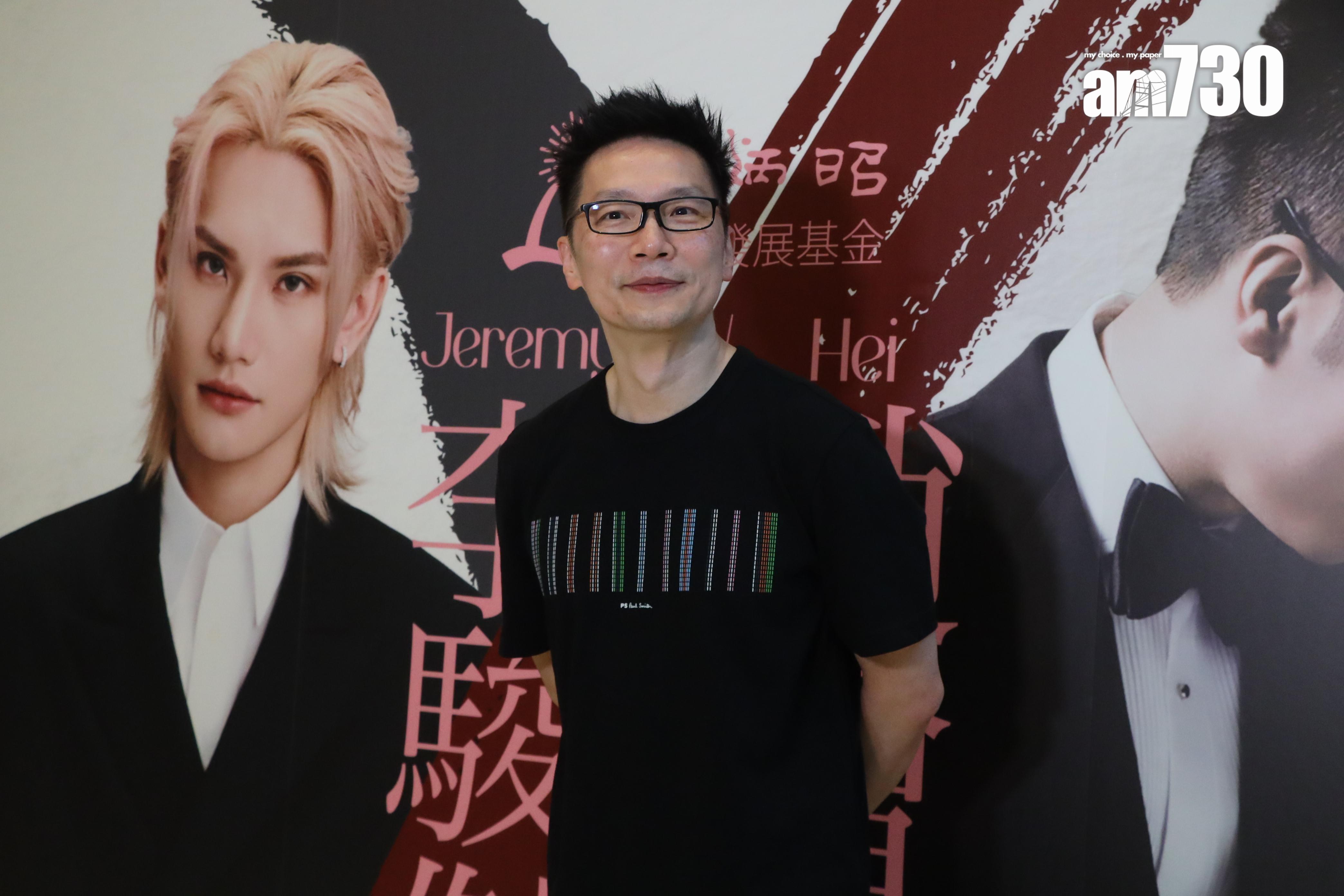 趙增熹自言被講嘢考起,又自爆為彈奏Jeremy的《阿波羅》苦練兩星期。(娛樂組攝)