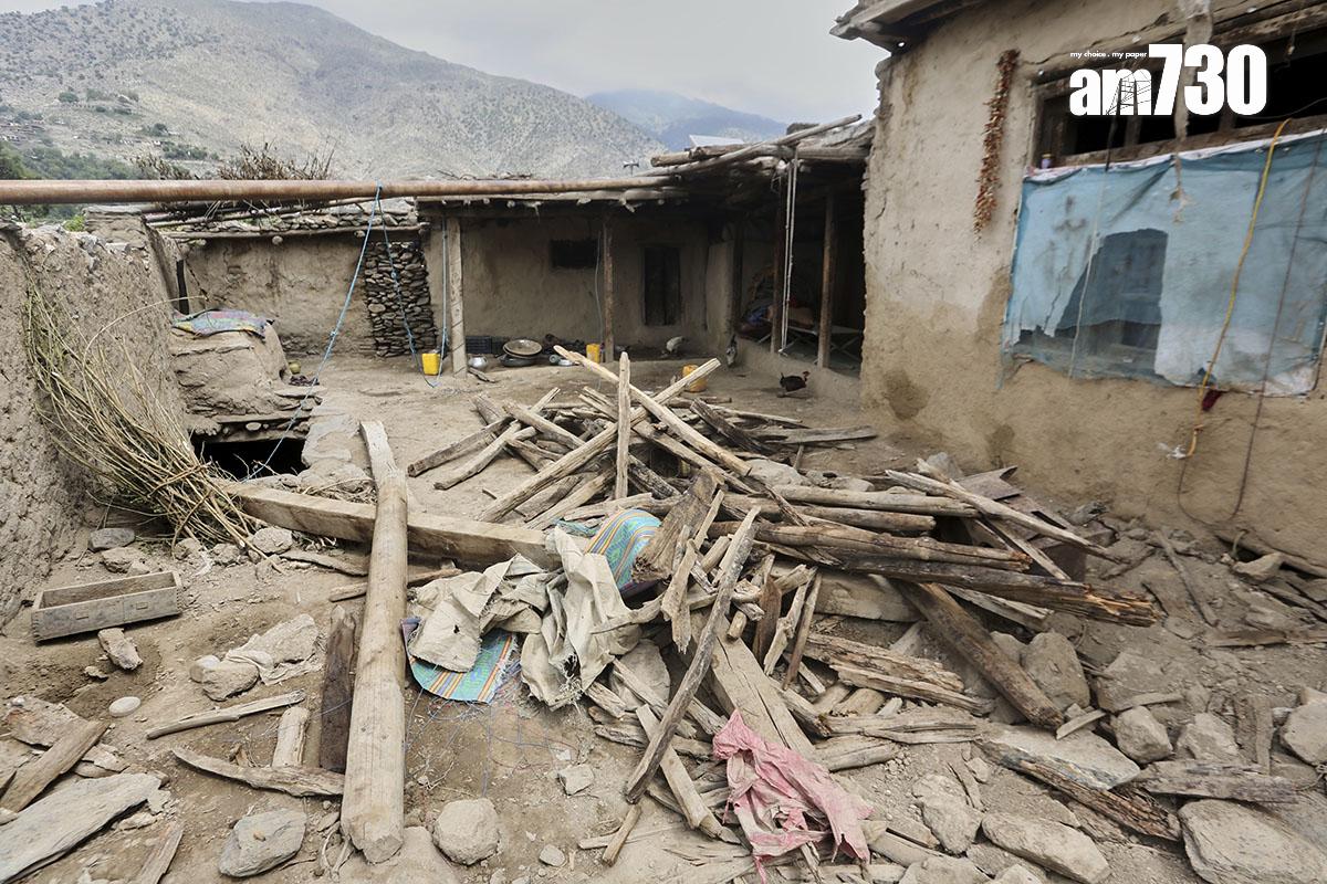 阿富汗東北部發生6級大地震。(資料圖片/美聯社)