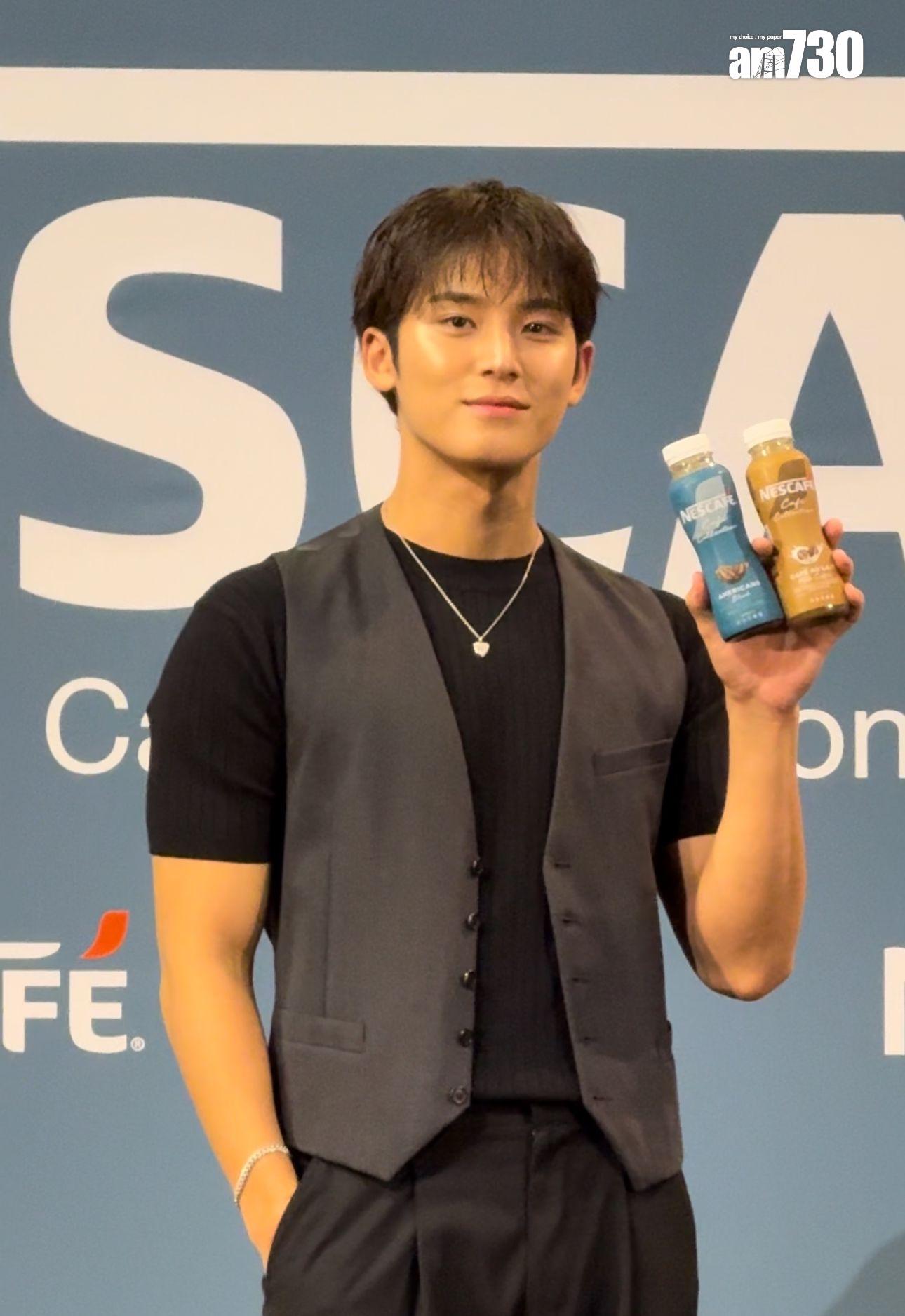 MINGYU拖襲港,吸引數千粉絲逼爆商場各樓層。 (娛樂組攝)