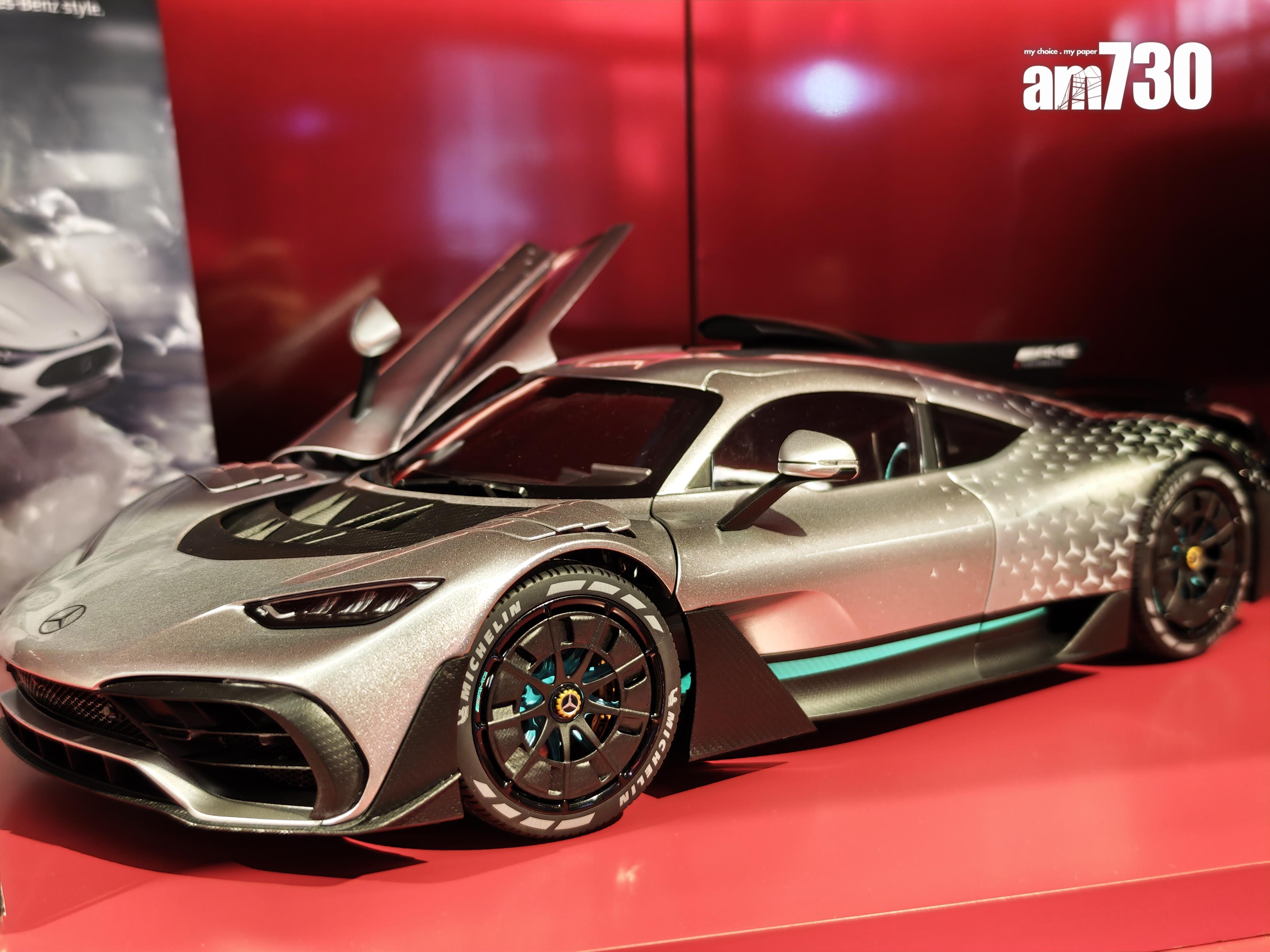 Mercedes-AMG ONE 1:12模型相當精細。