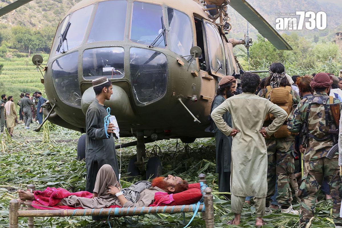 阿富汗東北部發生6級大地震。(資料圖片/美聯社)