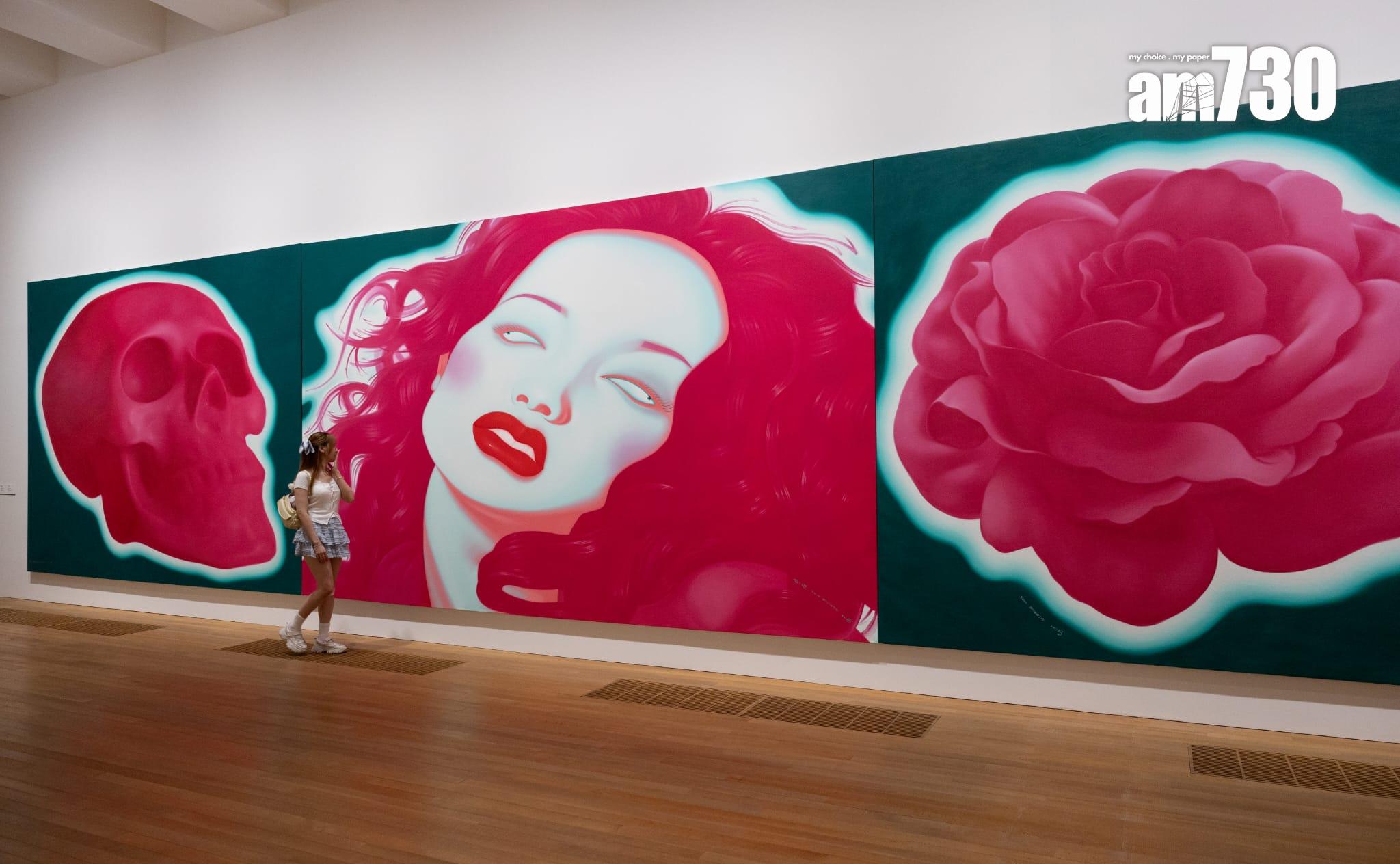 M+希克藏品第三回展覽「M+希克藏品:心靈圖景」現已向公眾開放(蘇文傑攝)