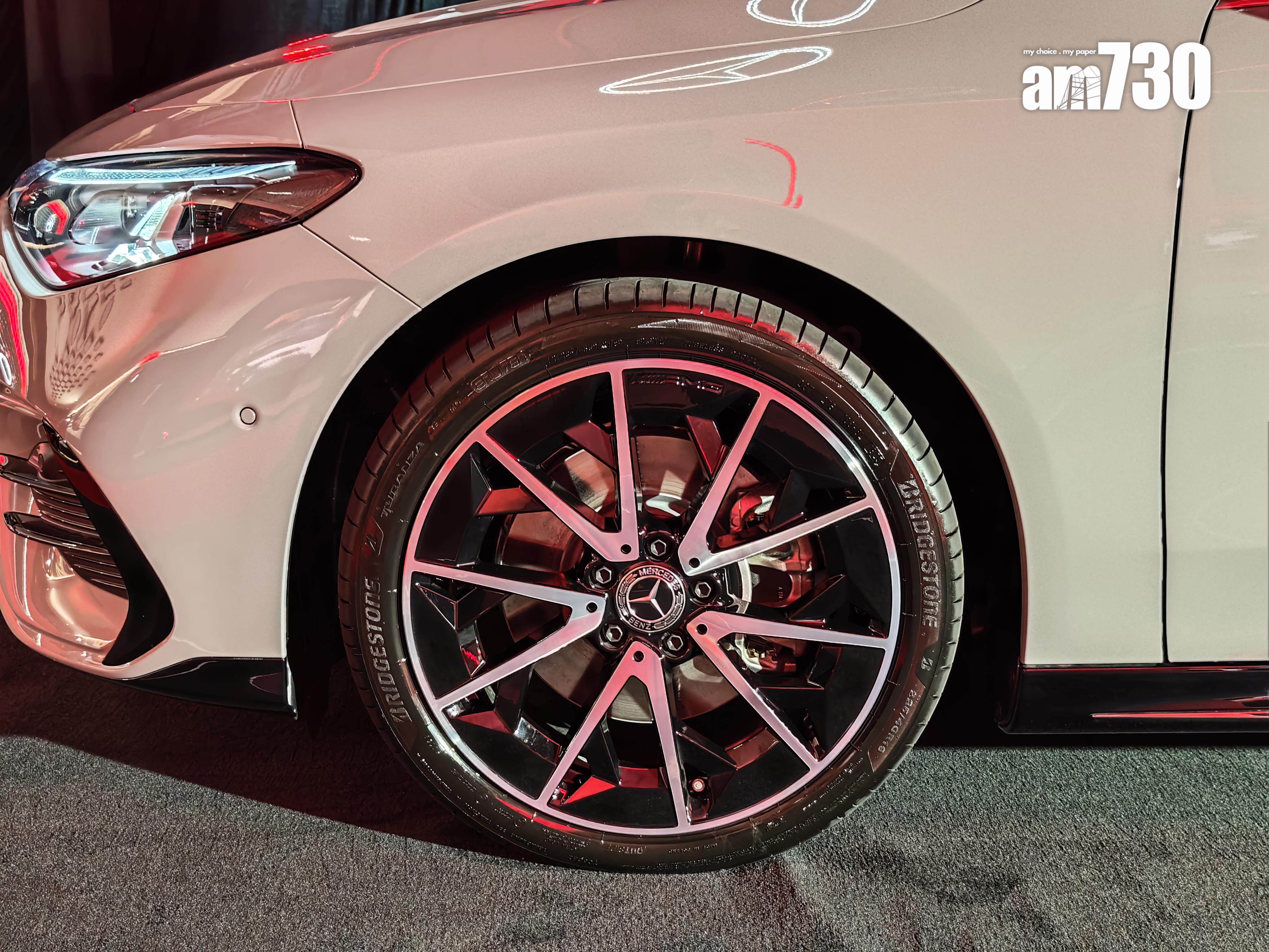 電動車|純電CLA配備18吋軚軨。