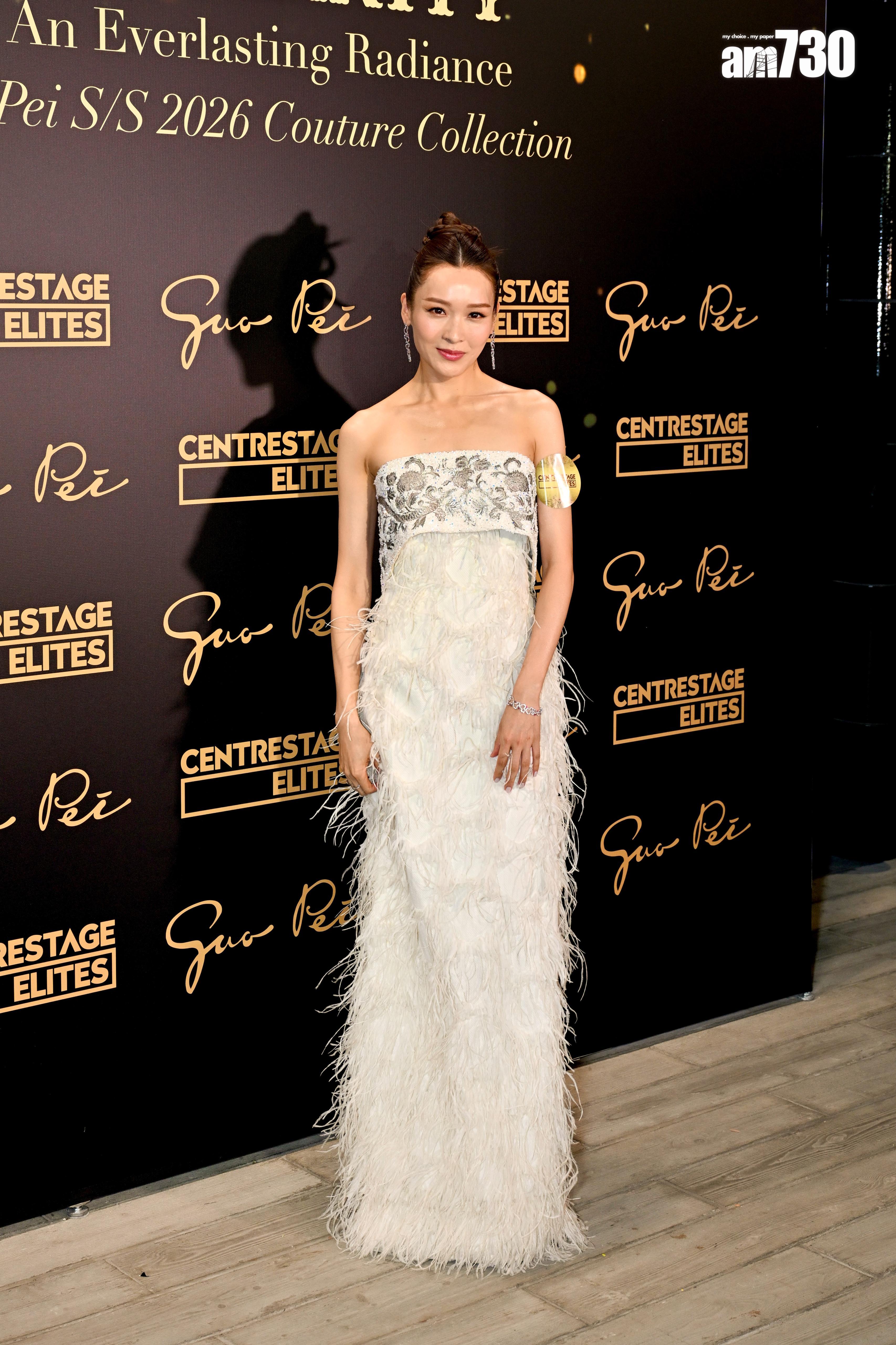 李佳芯出席西九文化區時裝騷活動。(娛樂組攝)